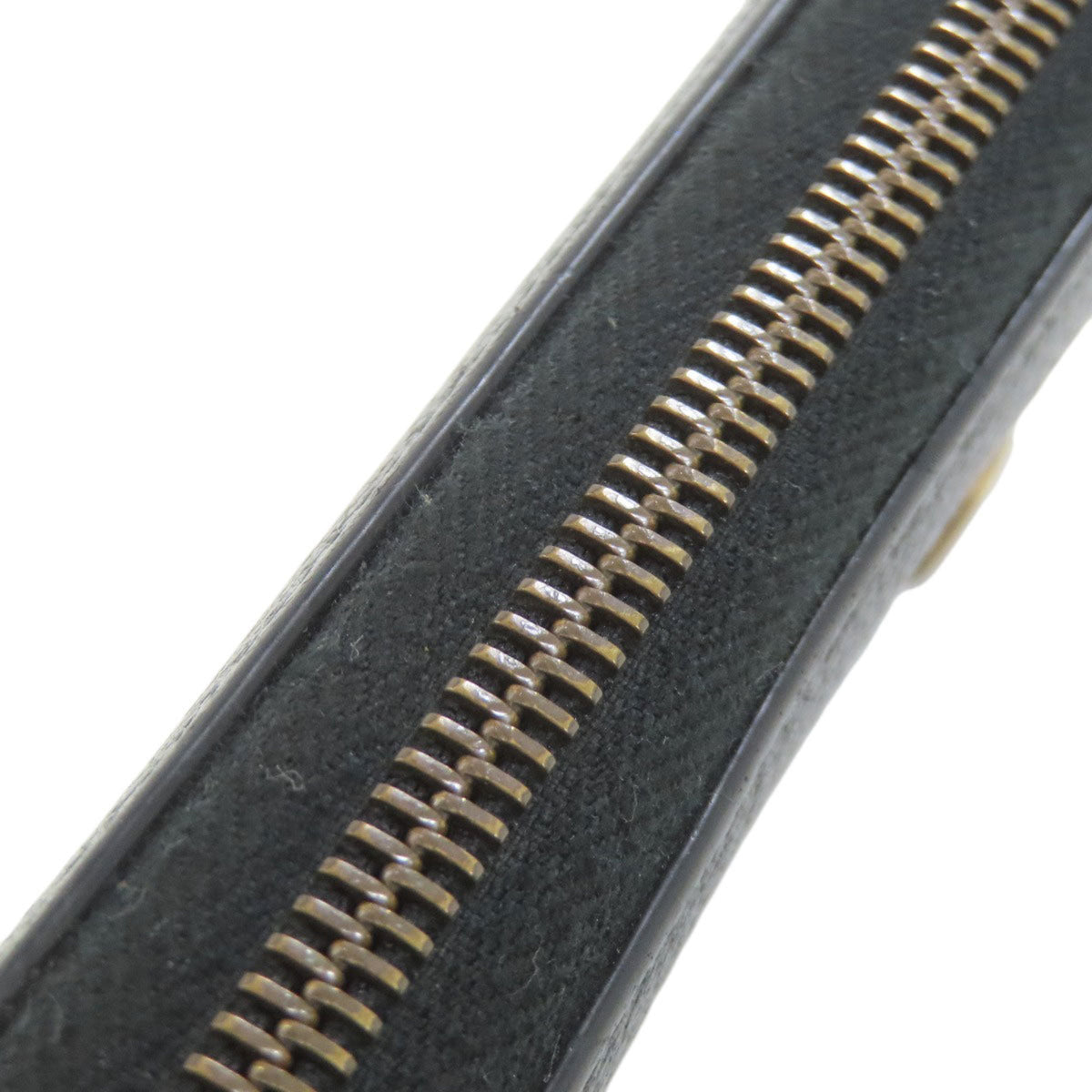 Gucci Black Leather Long Wallet (Bi-Fold) (Pre-Owned)