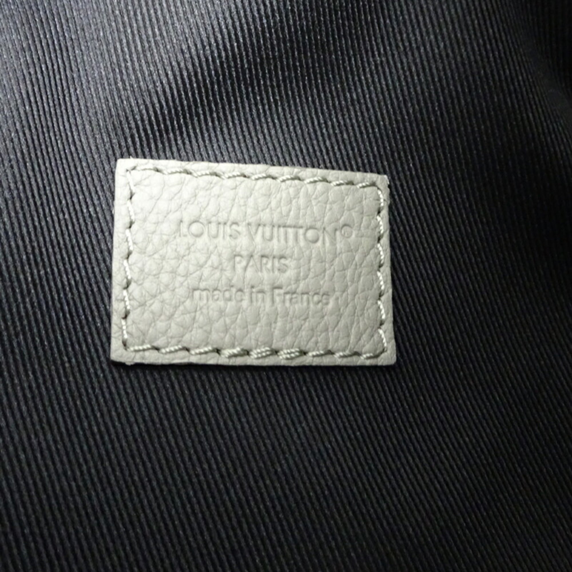 Louis Vuitton Gray Sable Monogram Shadow Pouch Sling Bag (Pre-Owned)