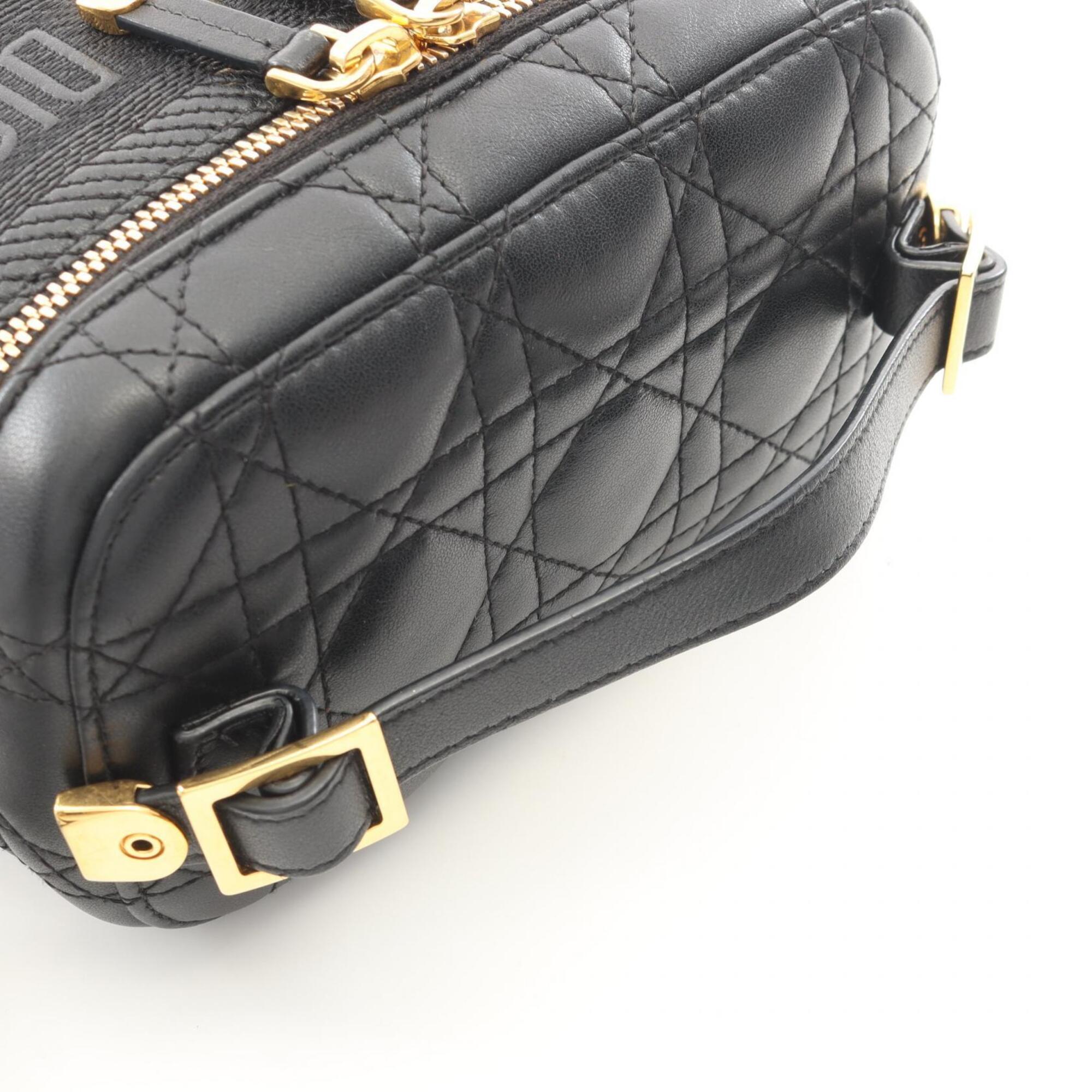 Christian Dior Black Leather Handbag (Pre-Owned)