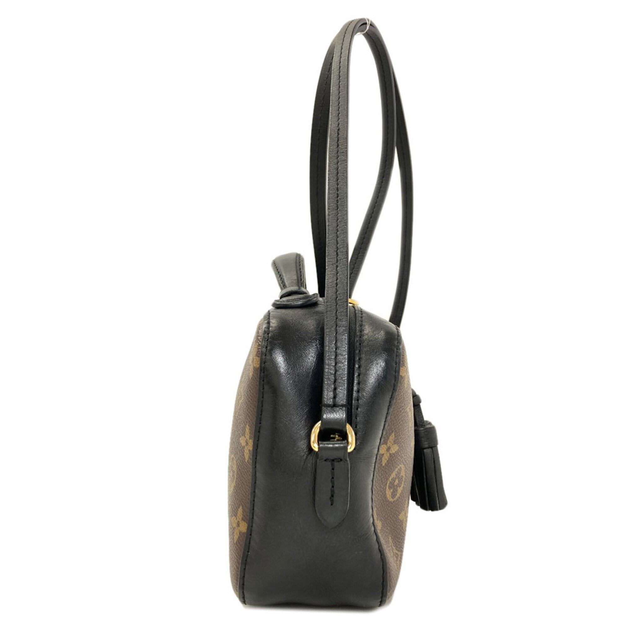 Louis Vuitton Black Monogram Monogram Shoulder Bag (Pre-Owned)