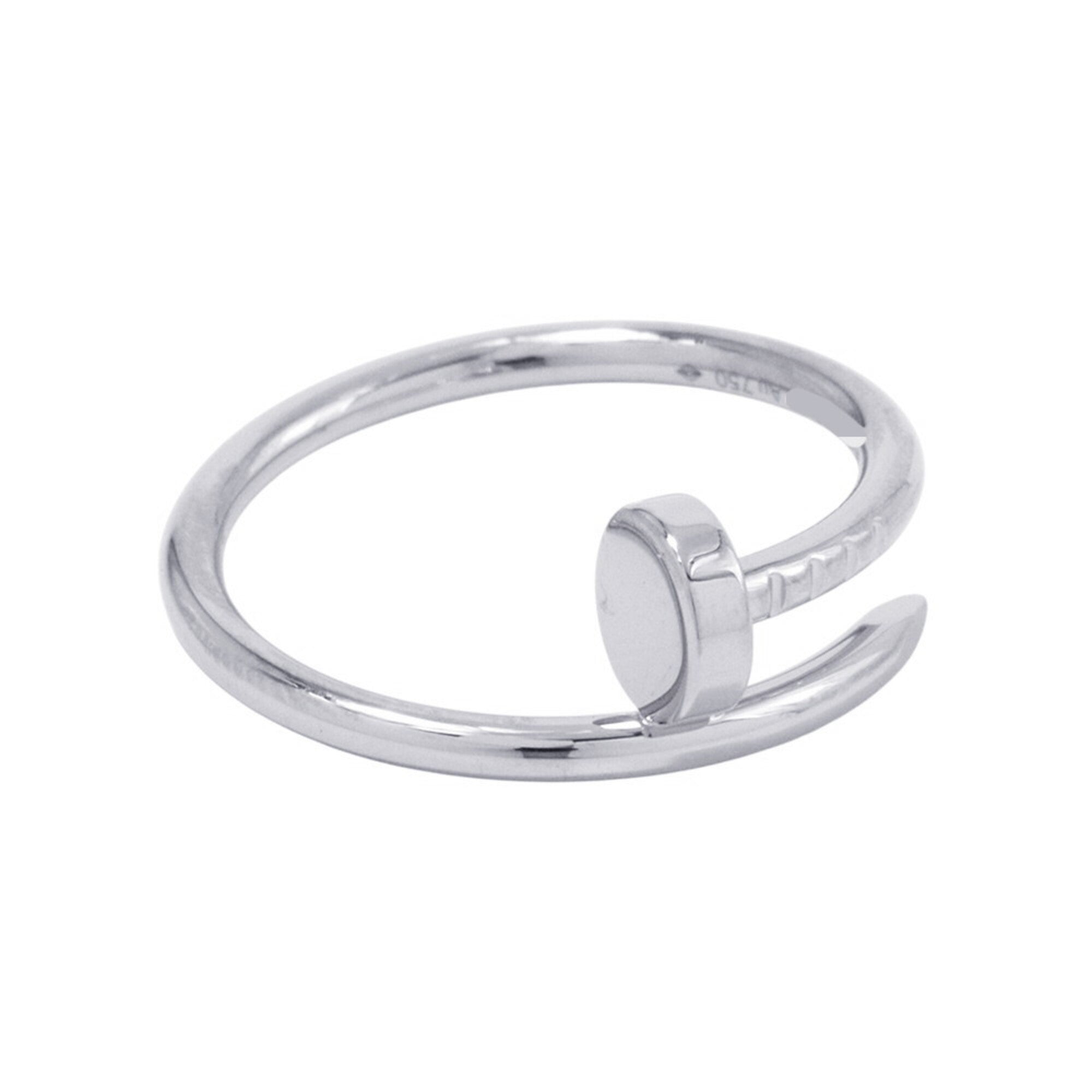 Cartier Juste Un Clou White Gold (18K) Band Ring (Pre-Owned)