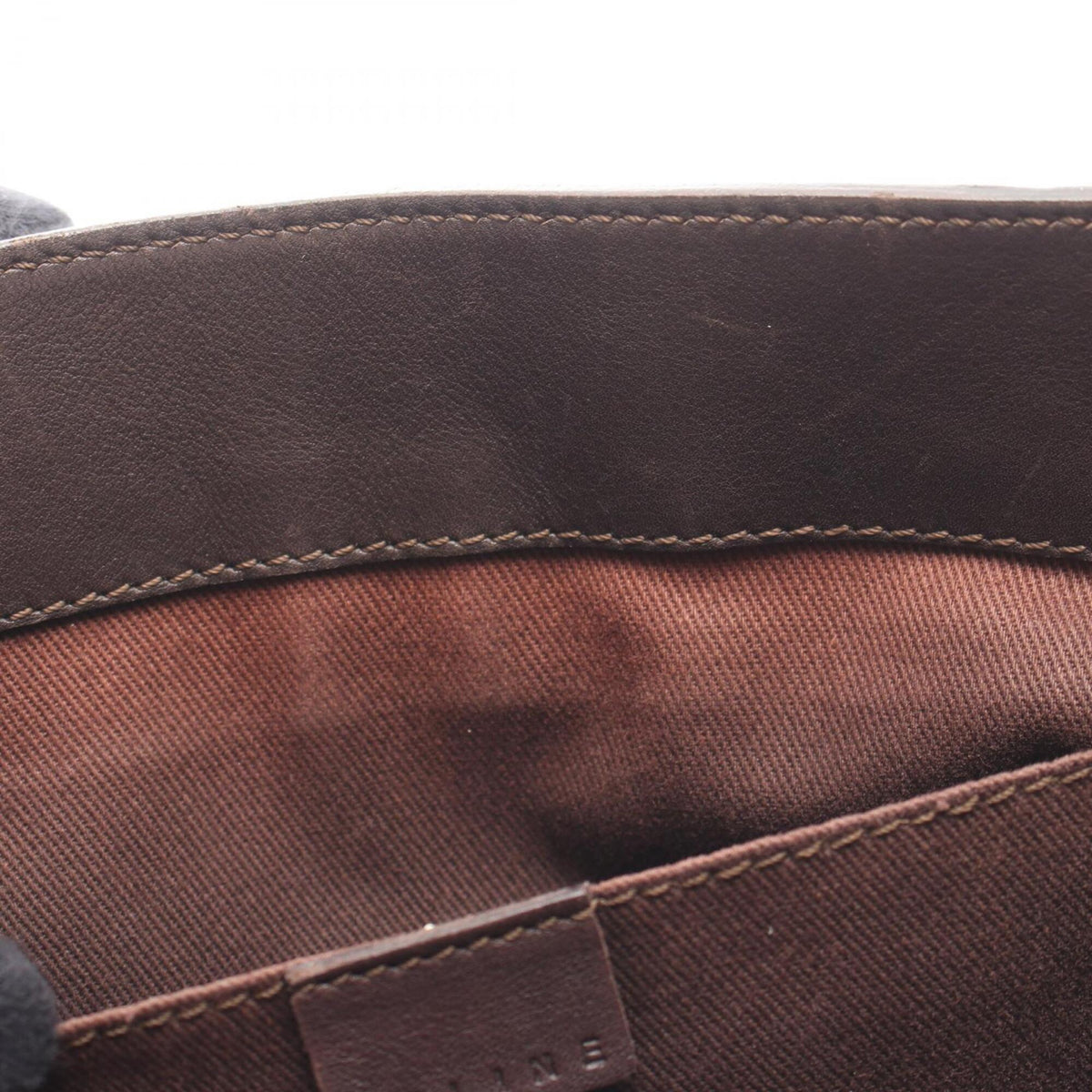 Celine Brown Leather Handbag (Pre-Owned)
