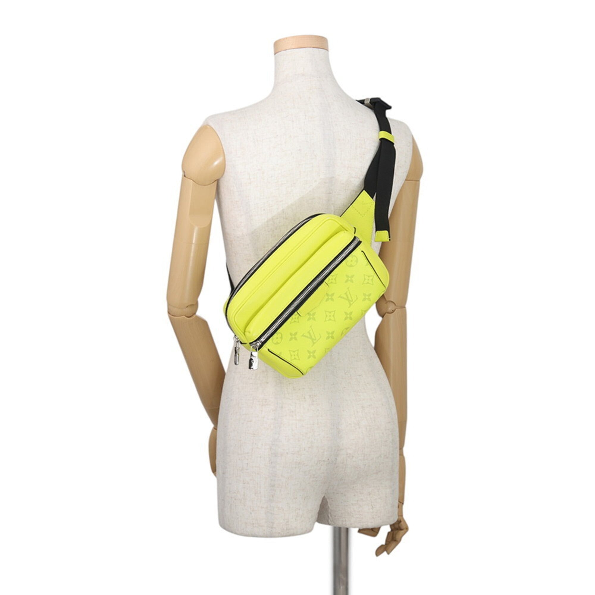 Louis Vuitton Jaune Taigarama Shoulder Bag Sling Bag (Pre-Owned)