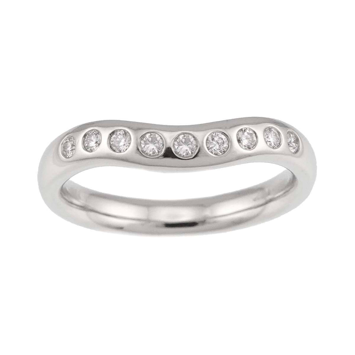 Tiffany Platinum 900 Band Ring (Pre-Owned)