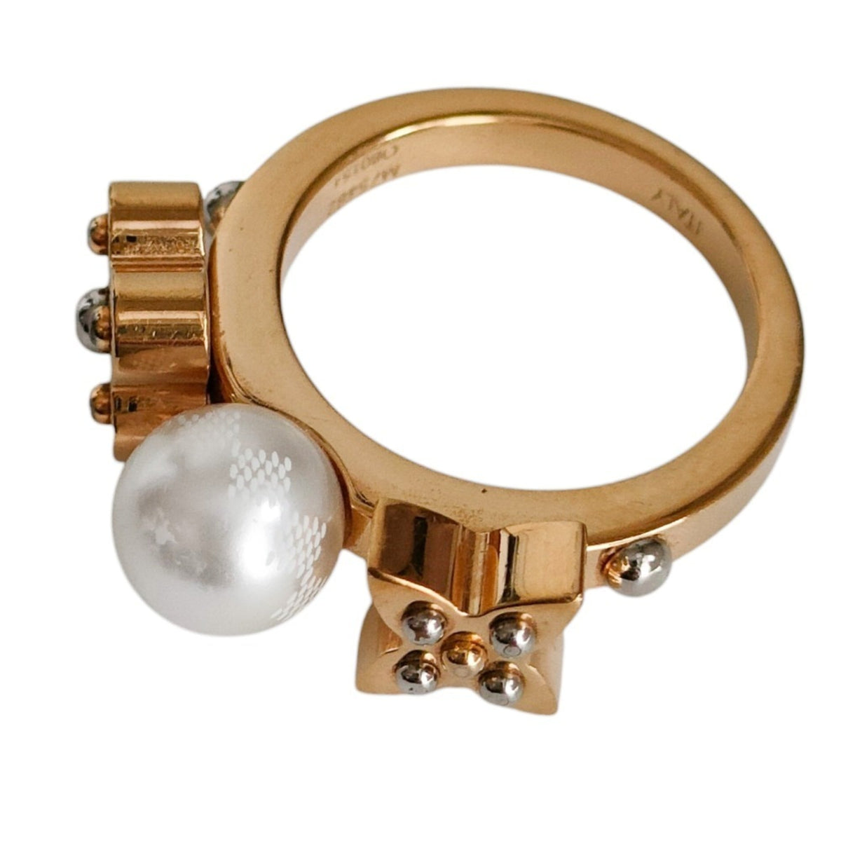 Louis Vuitton Metal Band Ring (Pre-Owned)