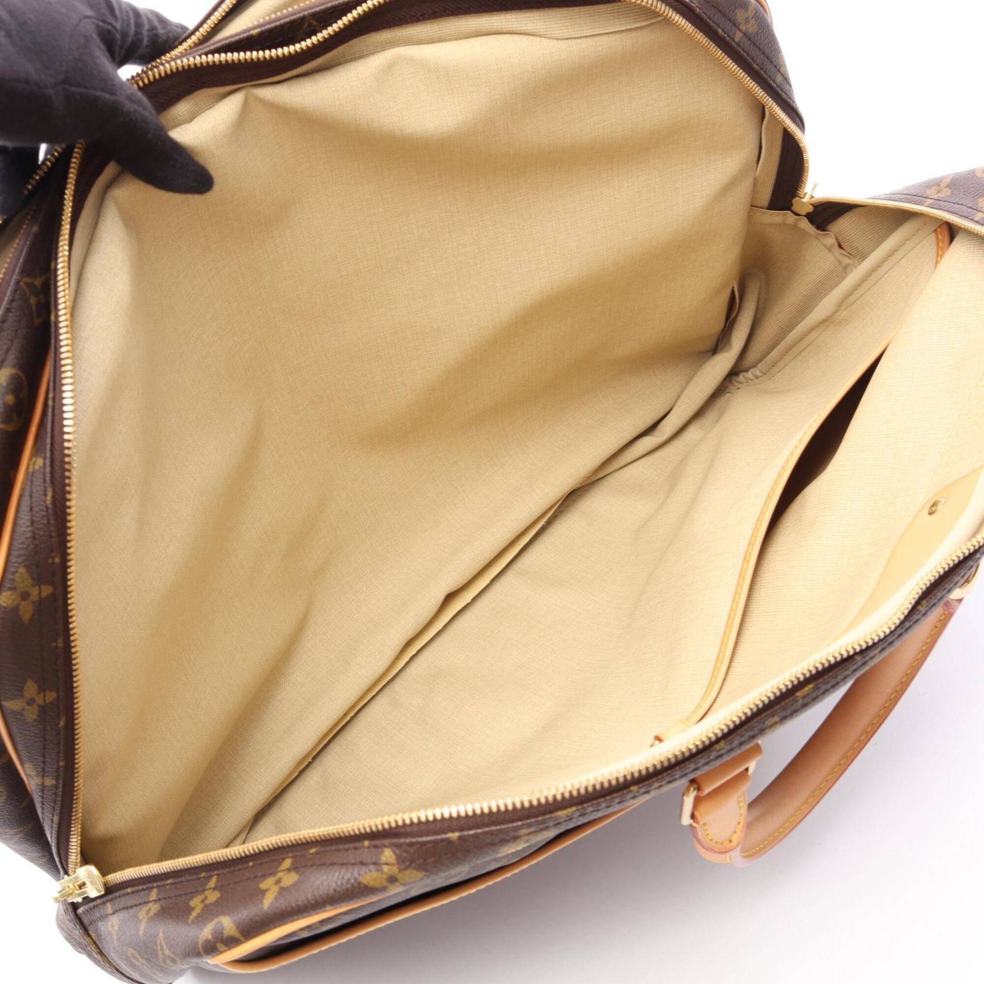 Louis Vuitton Brown Monogram Monogram Boston Bag Handbag (Pre-Owned)