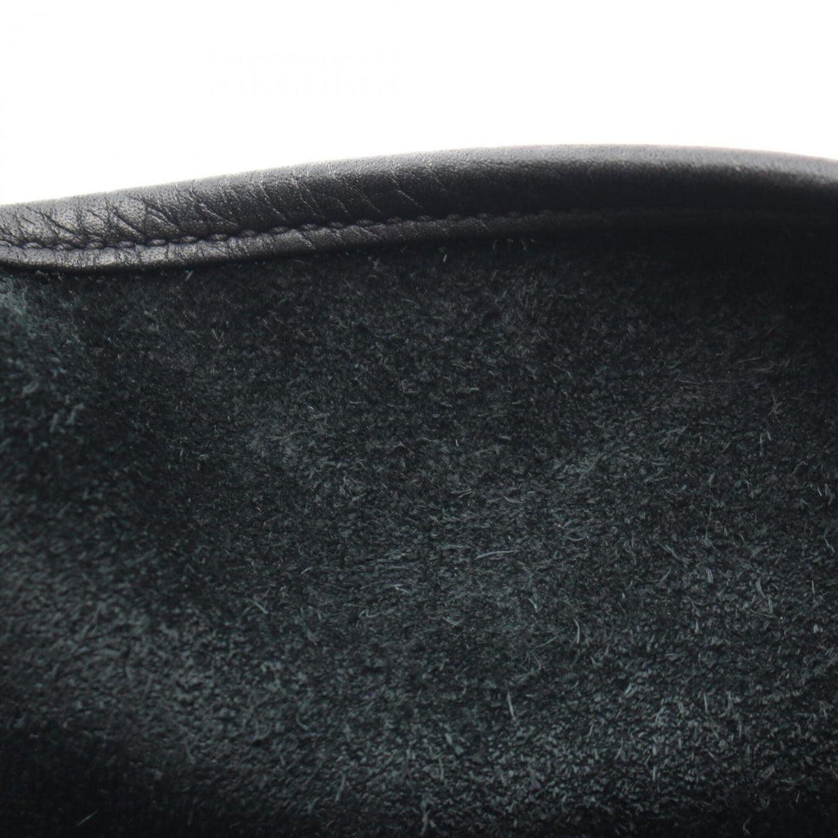 Hermes Black Taurillon Clemence Leather Leather Handbag Shoulder Bag (Pre-Owned)