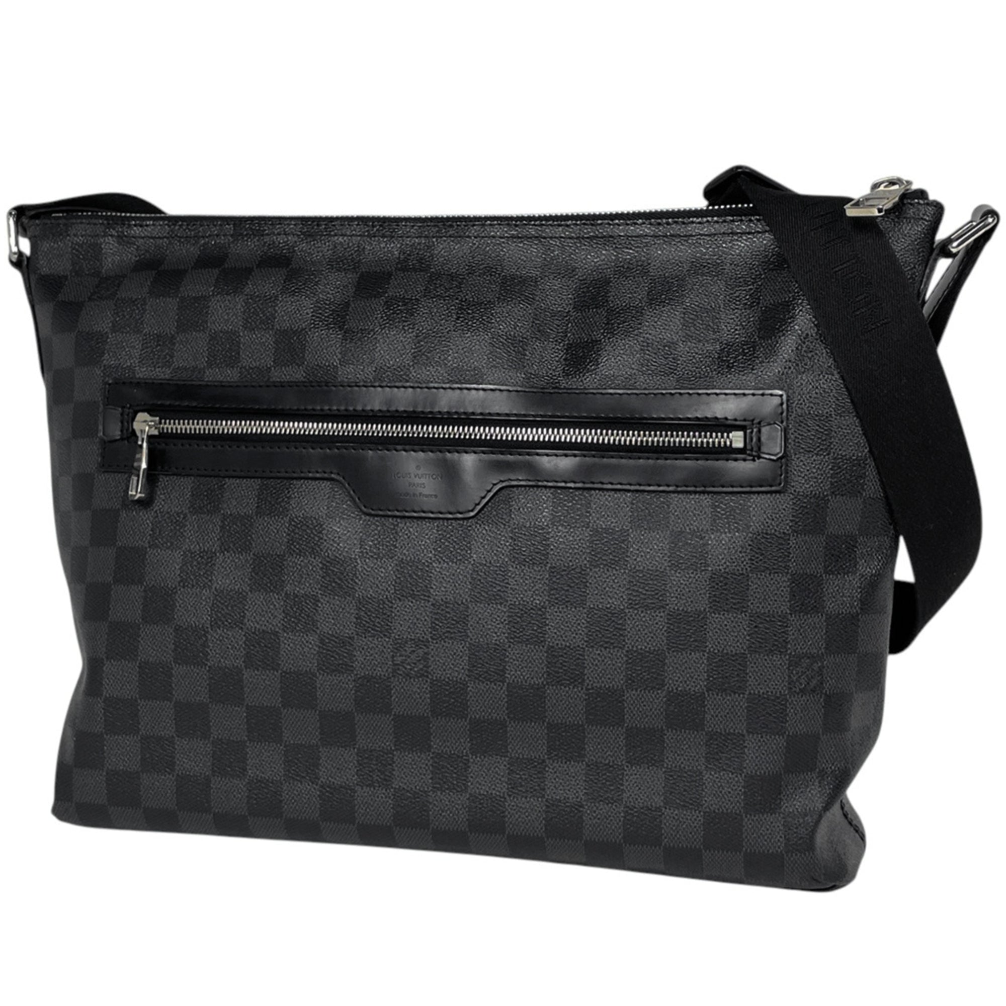 Louis Vuitton Black Damier Graphite Shoulder Bag (Pre-Owned)