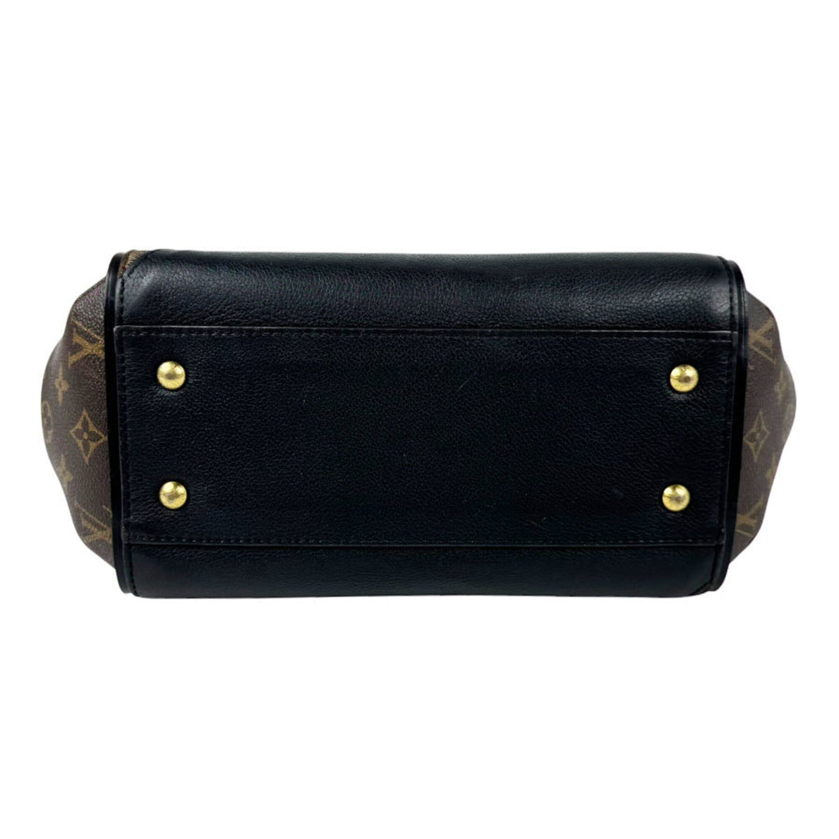 Louis Vuitton Black Brown Monogram Monogram Handbag (Pre-Owned)