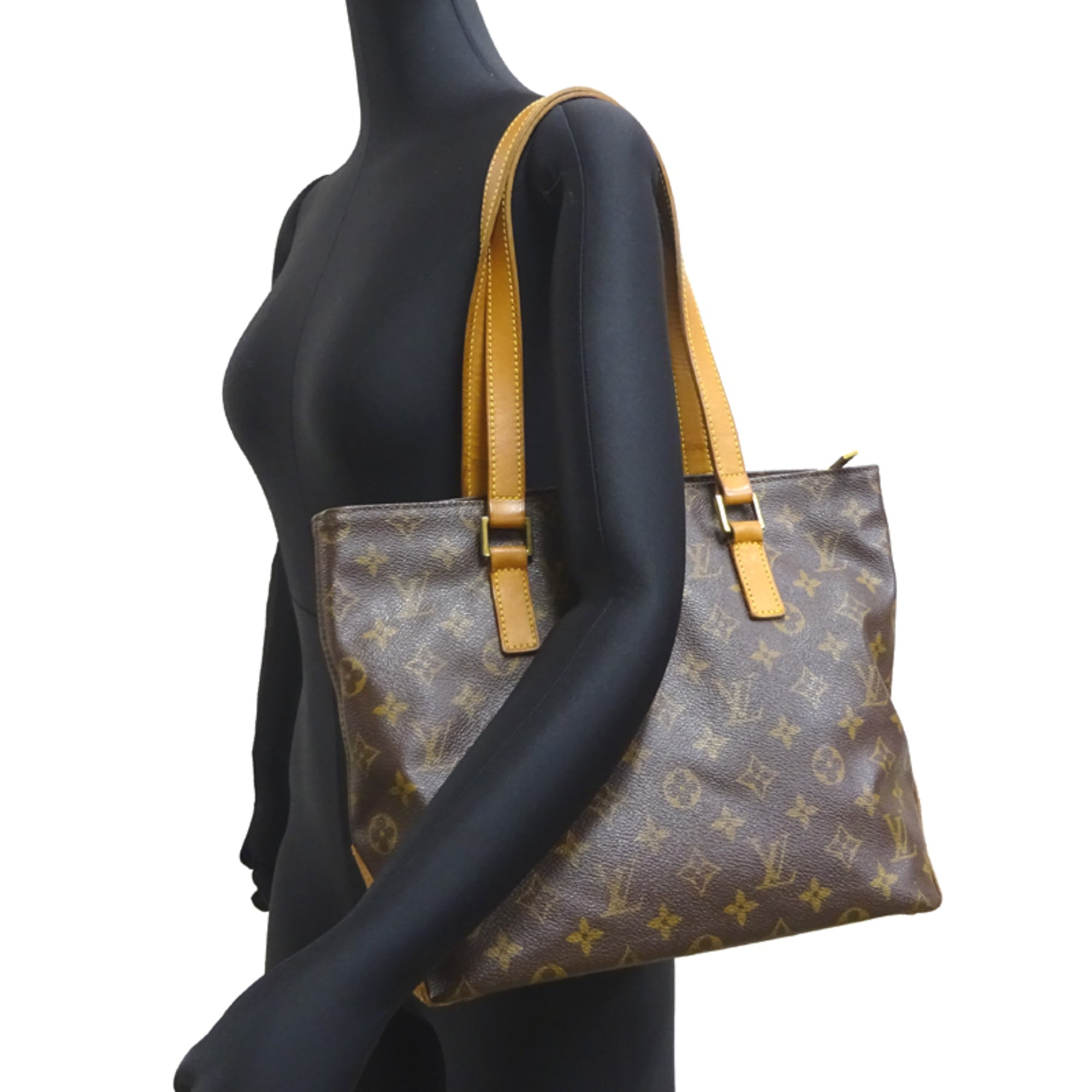 Louis Vuitton Brown Monogram Tote Bag (Pre-Owned)