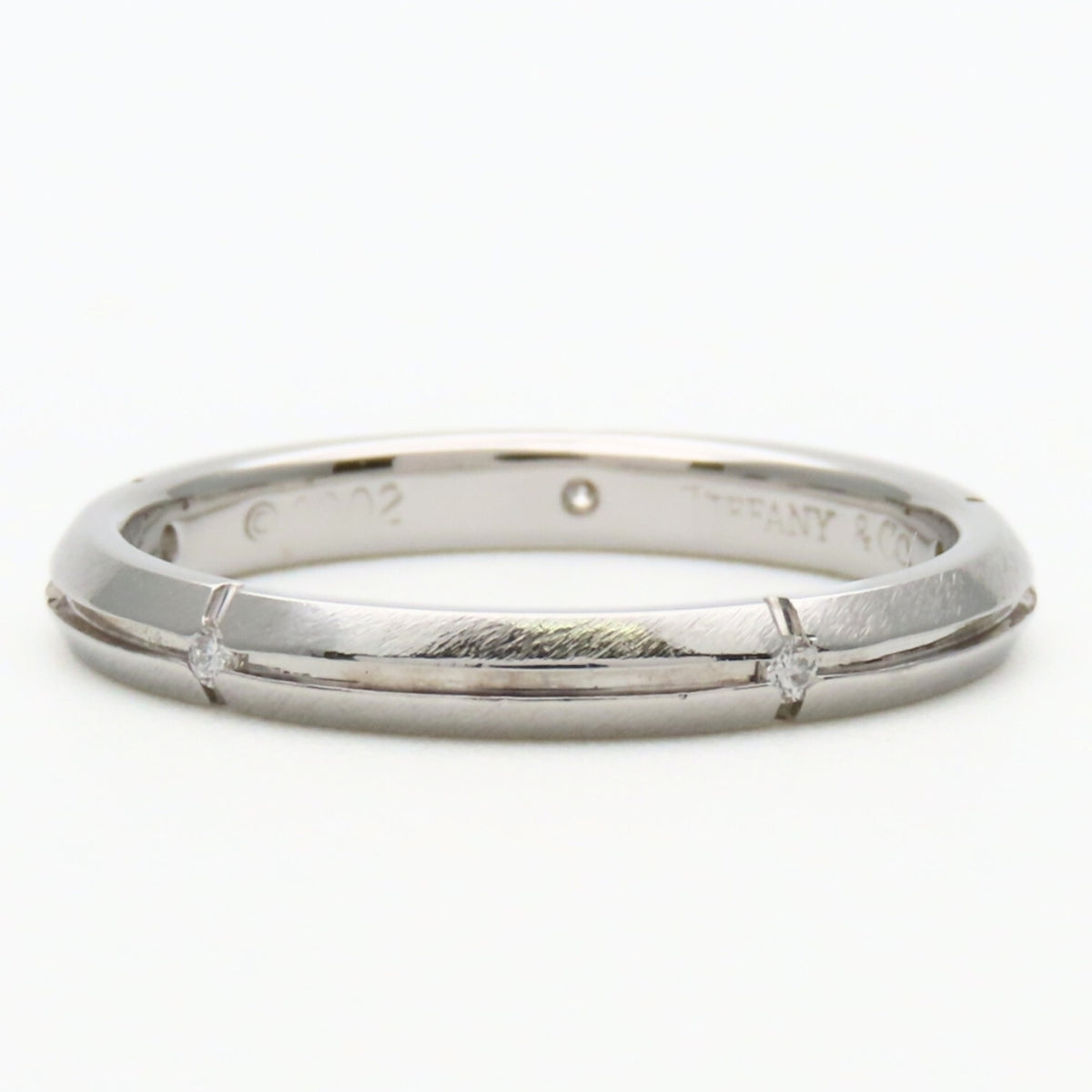 Tiffany White Gold White Gold (18K) Band Ring (Pre-Owned)