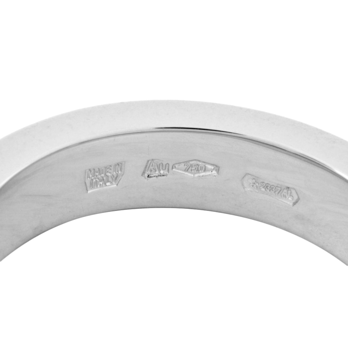 Bvlgari White Gold (18K) Band Ring (Pre-Owned)