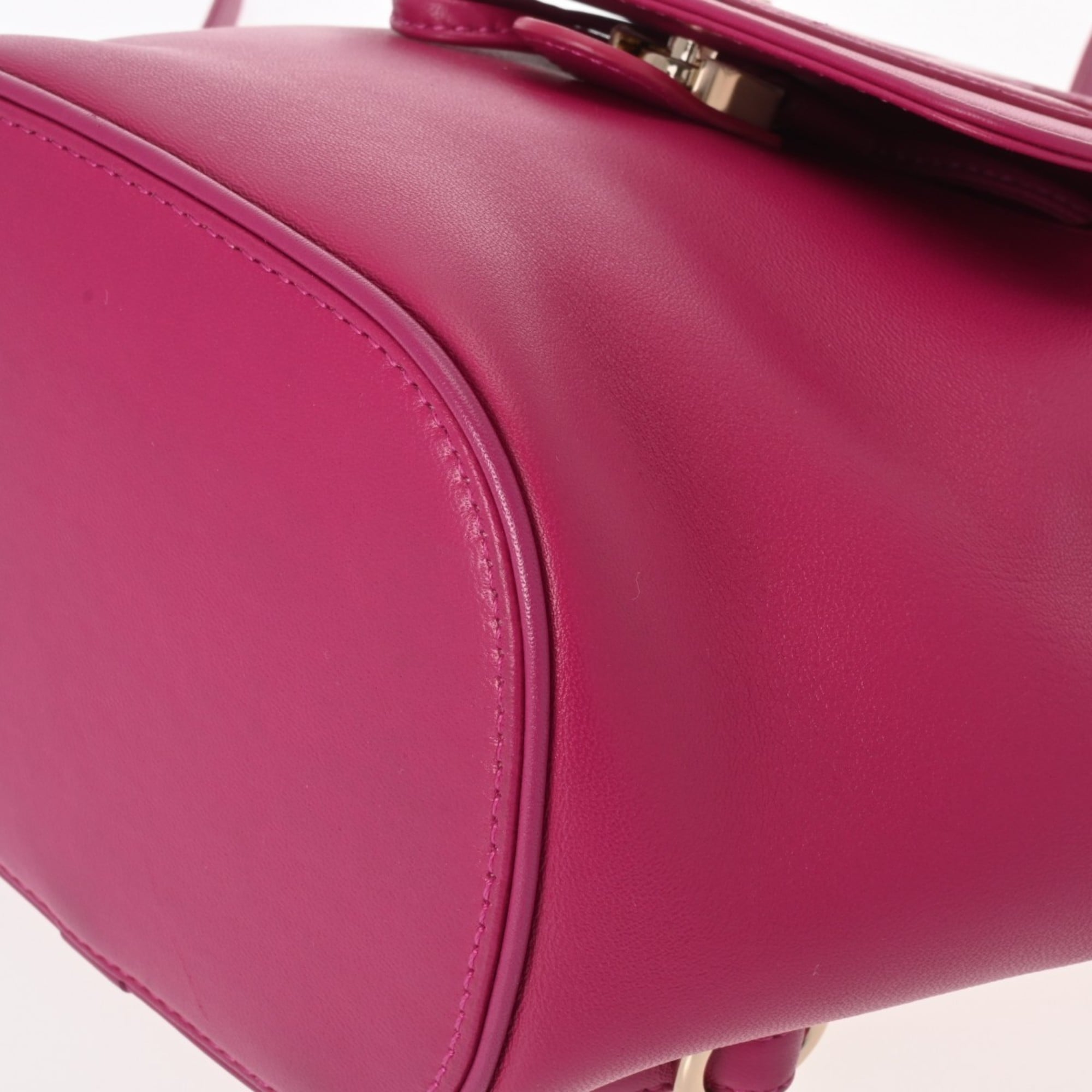 Chanel Purple Leather Backpack (Pre-Owned)