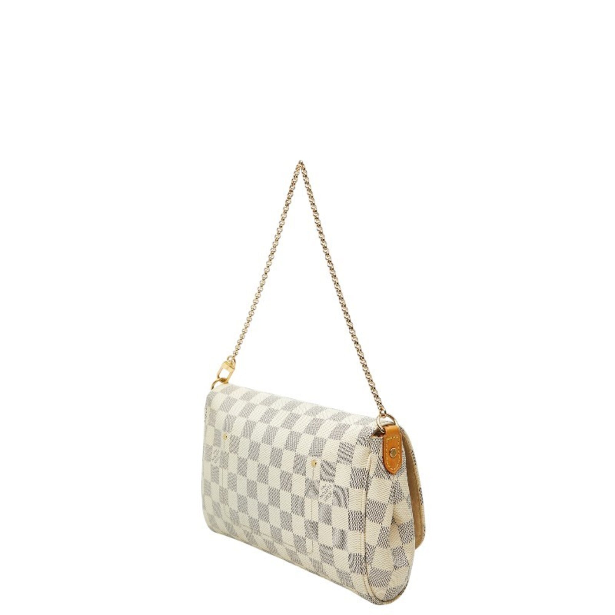 Louis Vuitton White Pvc Leather Handbag Shoulder Bag (Pre-Owned)