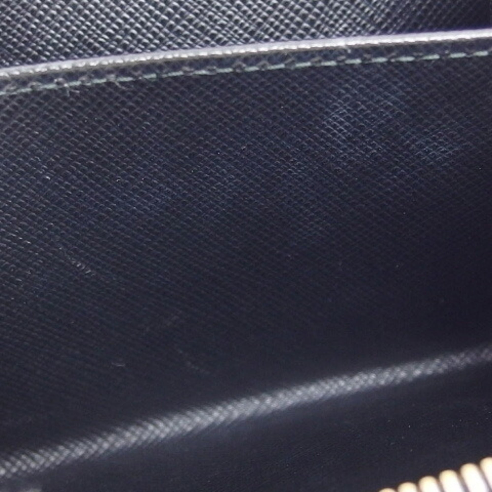 Prada Saffiano Black Nero Leather Wallet (Bi-Fold) (Pre-Owned)