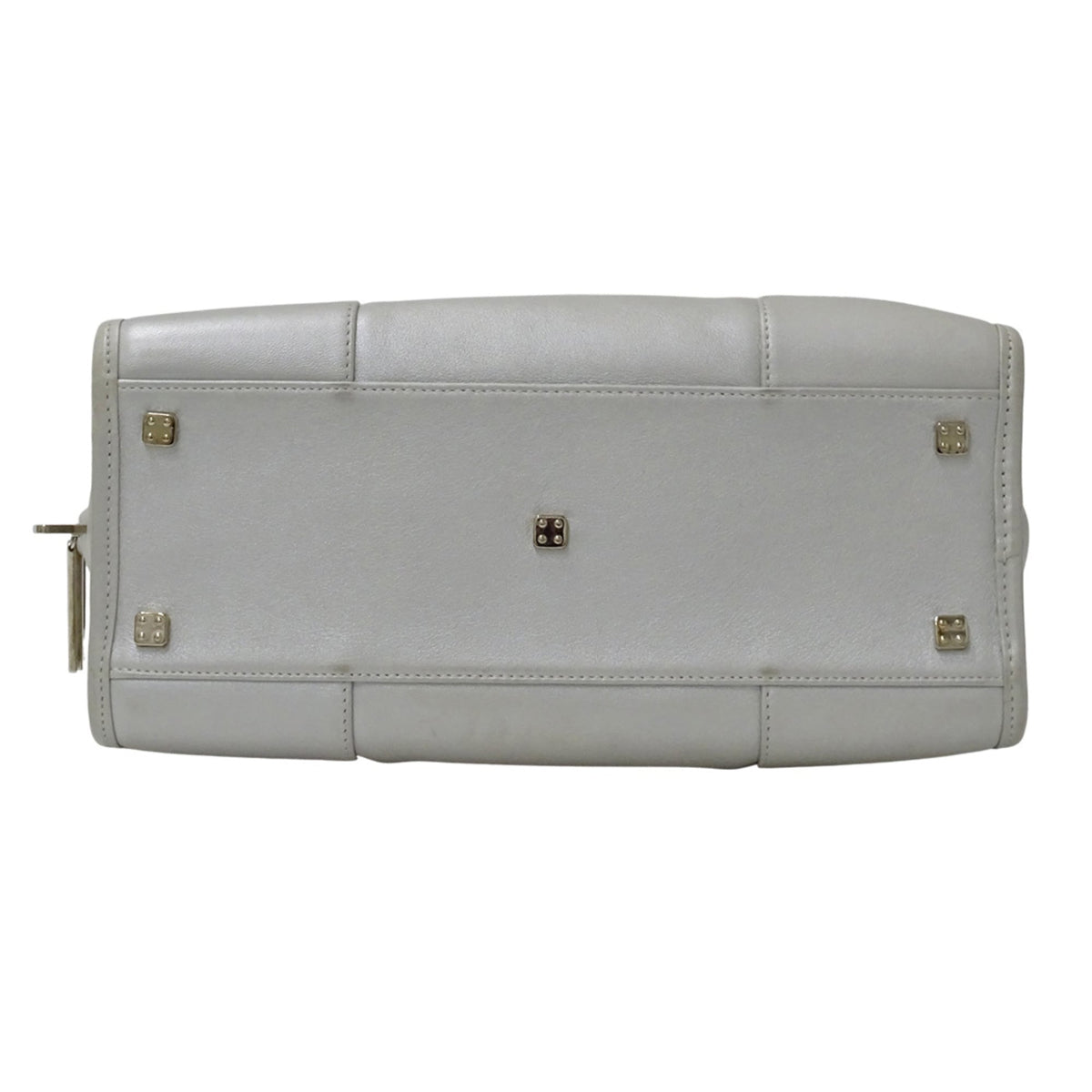 Loewe Silver Leather Handbag (Pre-Owned)
