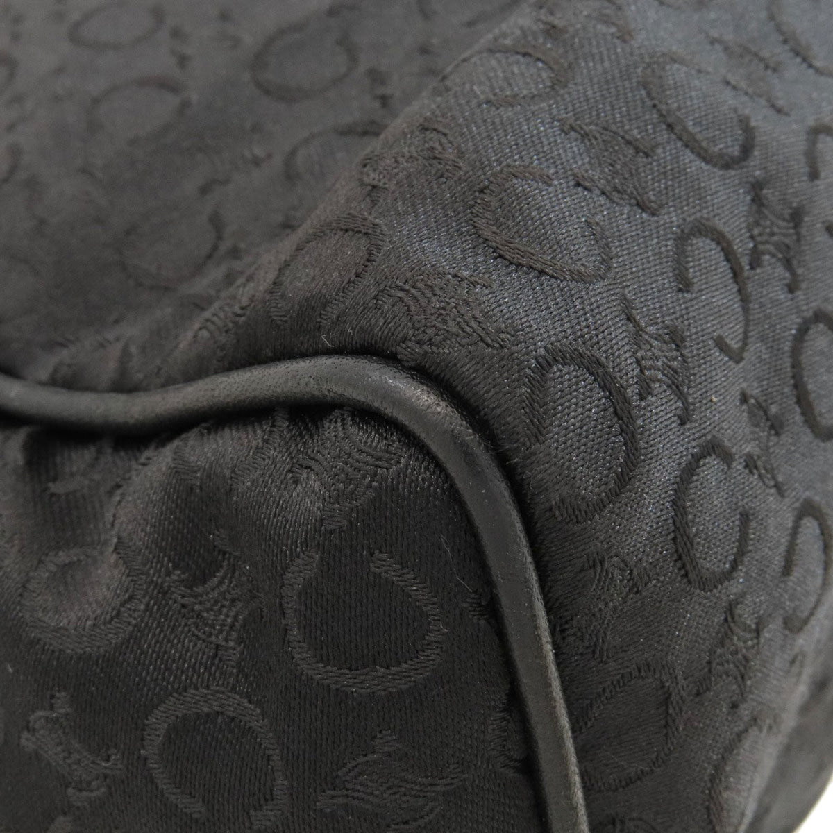 Celine Black Canvas Handbag (Pre-Owned)