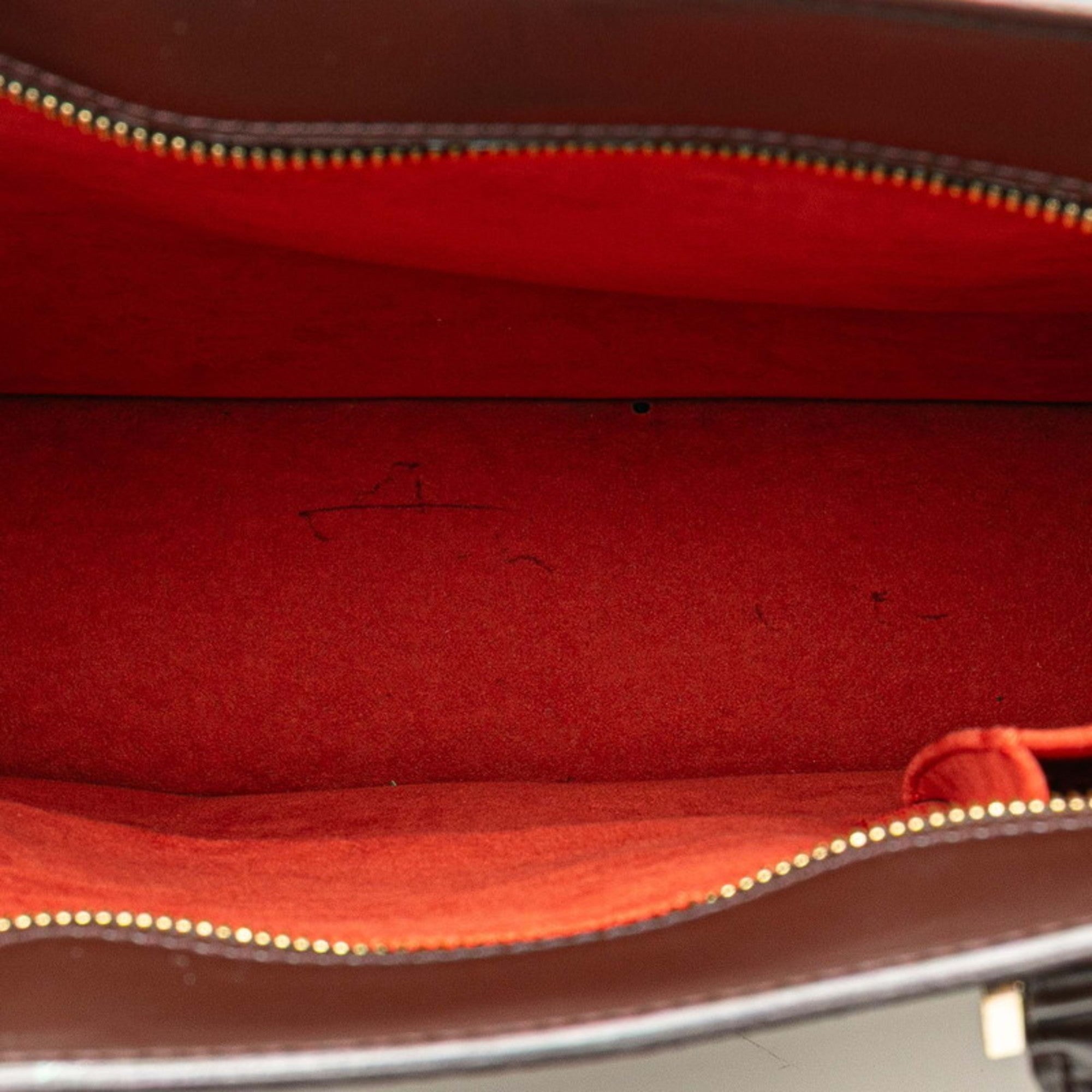 Louis Vuitton Brown Pvc Leather Handbag Tote Bag (Pre-Owned)
