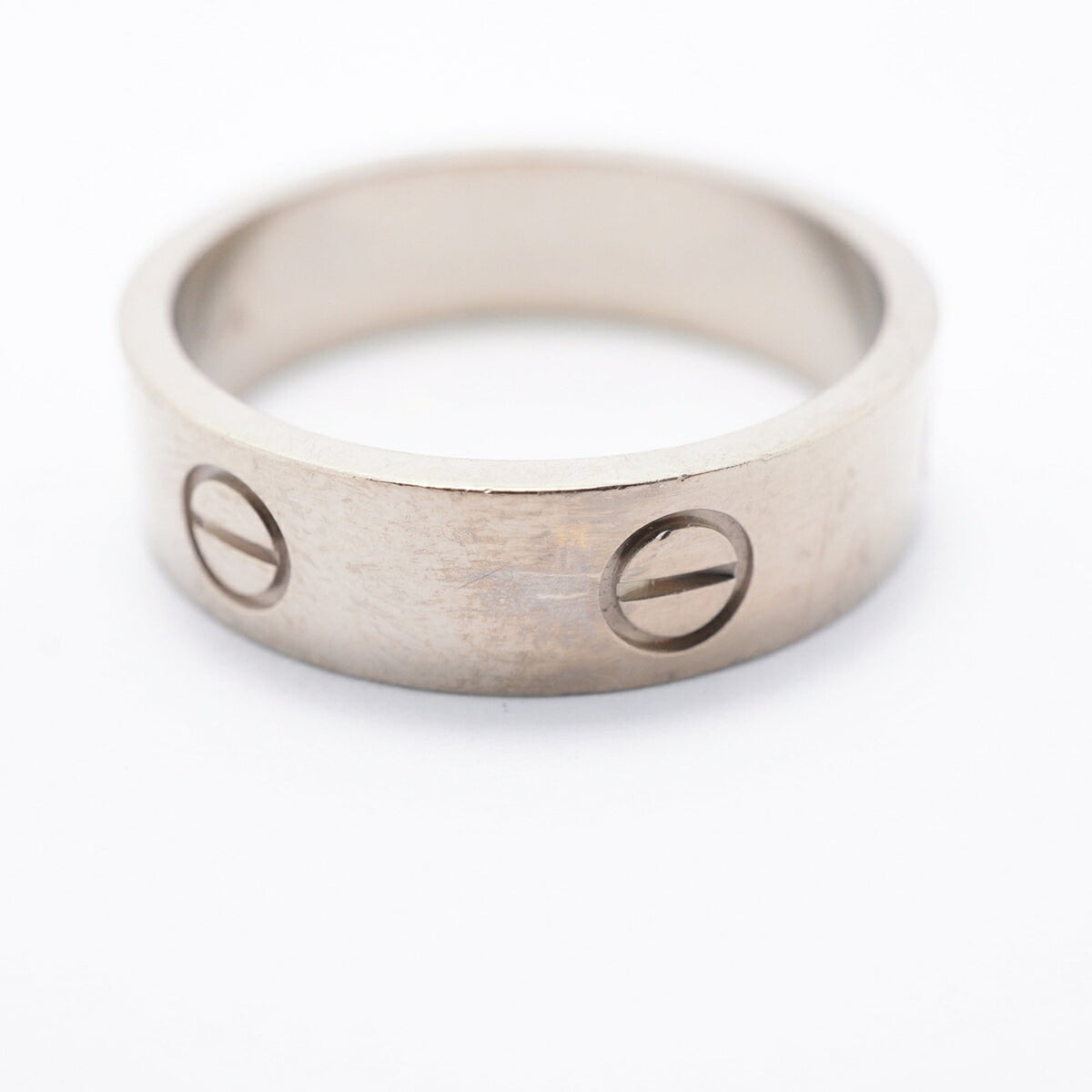 Cartier White Gold (18K) Band Ring (Pre-Owned)