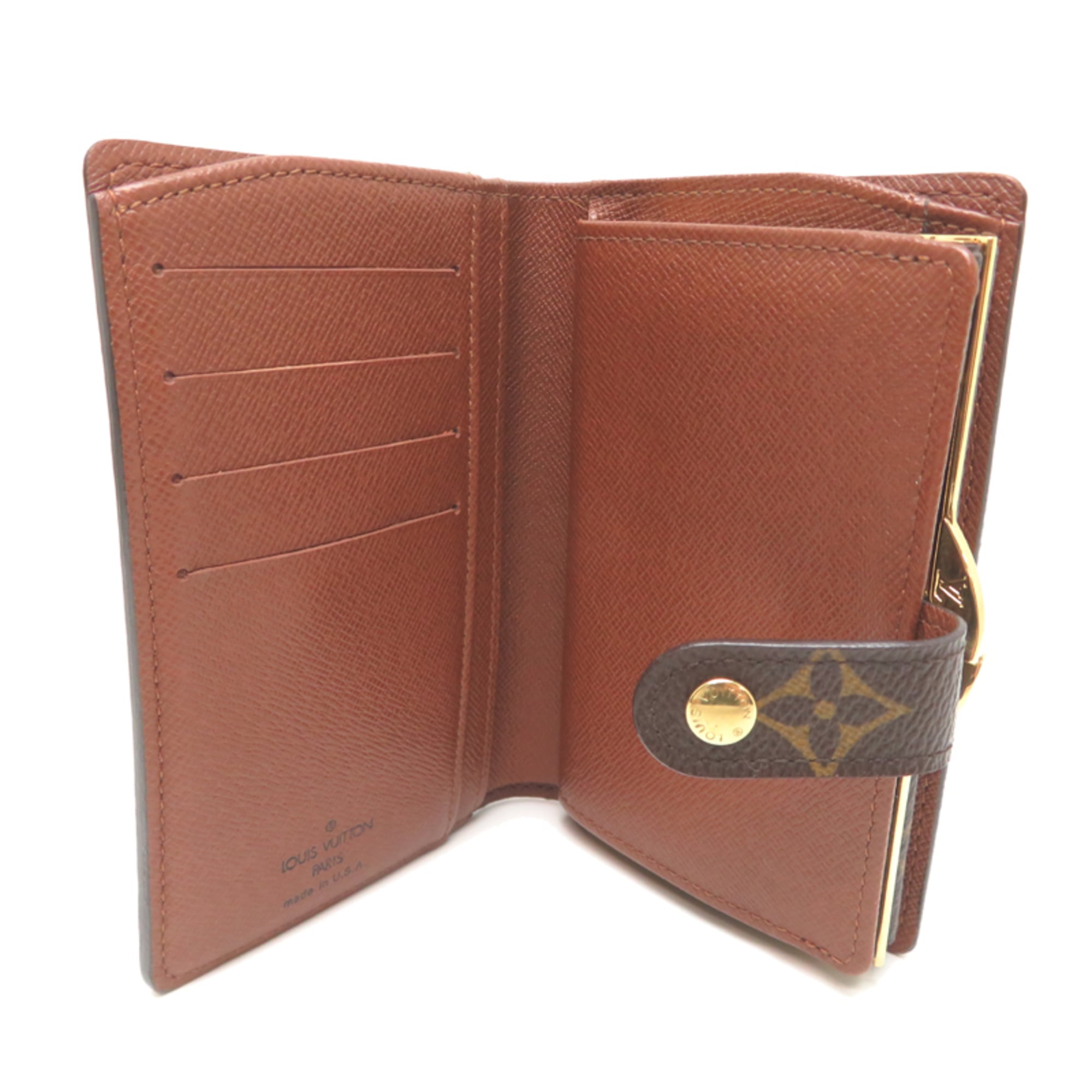 Louis Vuitton Brown Monogram Wallet (Bi-Fold) (Pre-Owned)