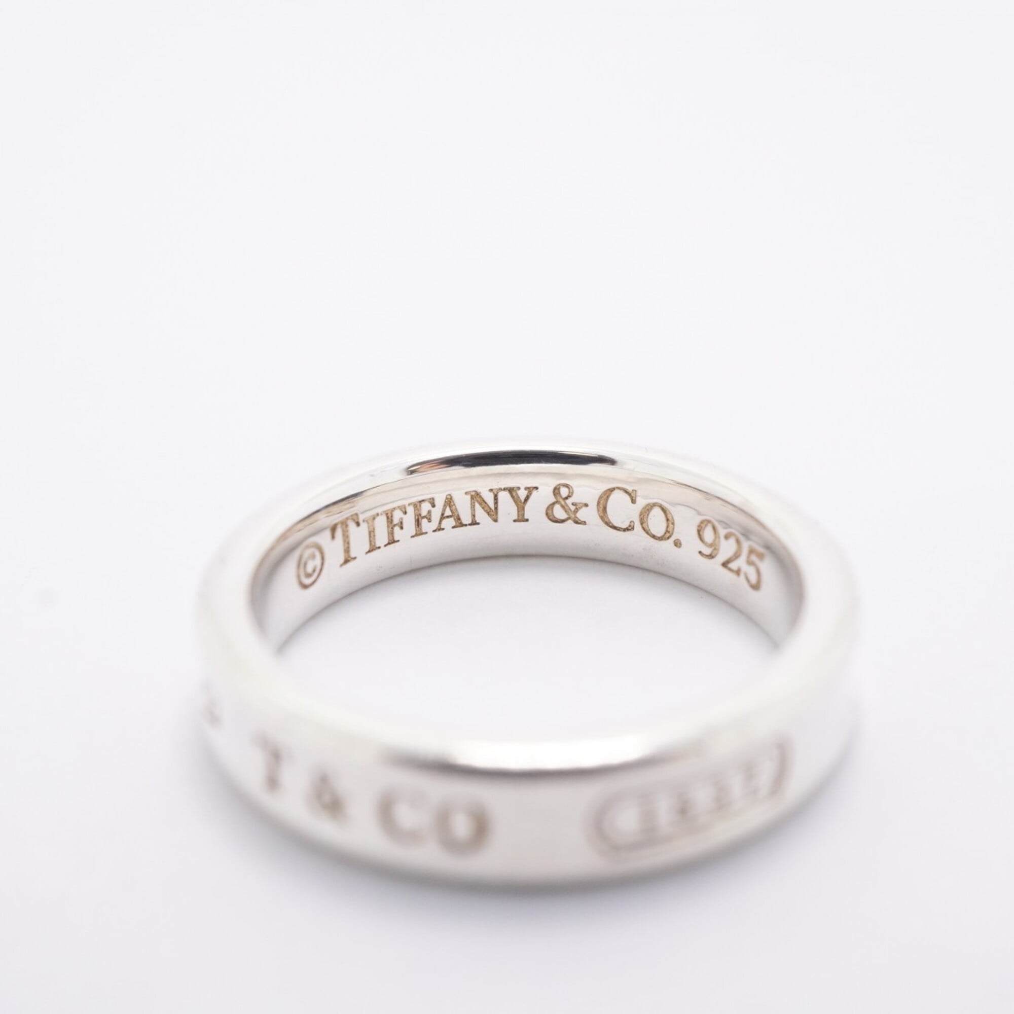 Tiffany Silver 925 Band Ring (Pre-Owned)