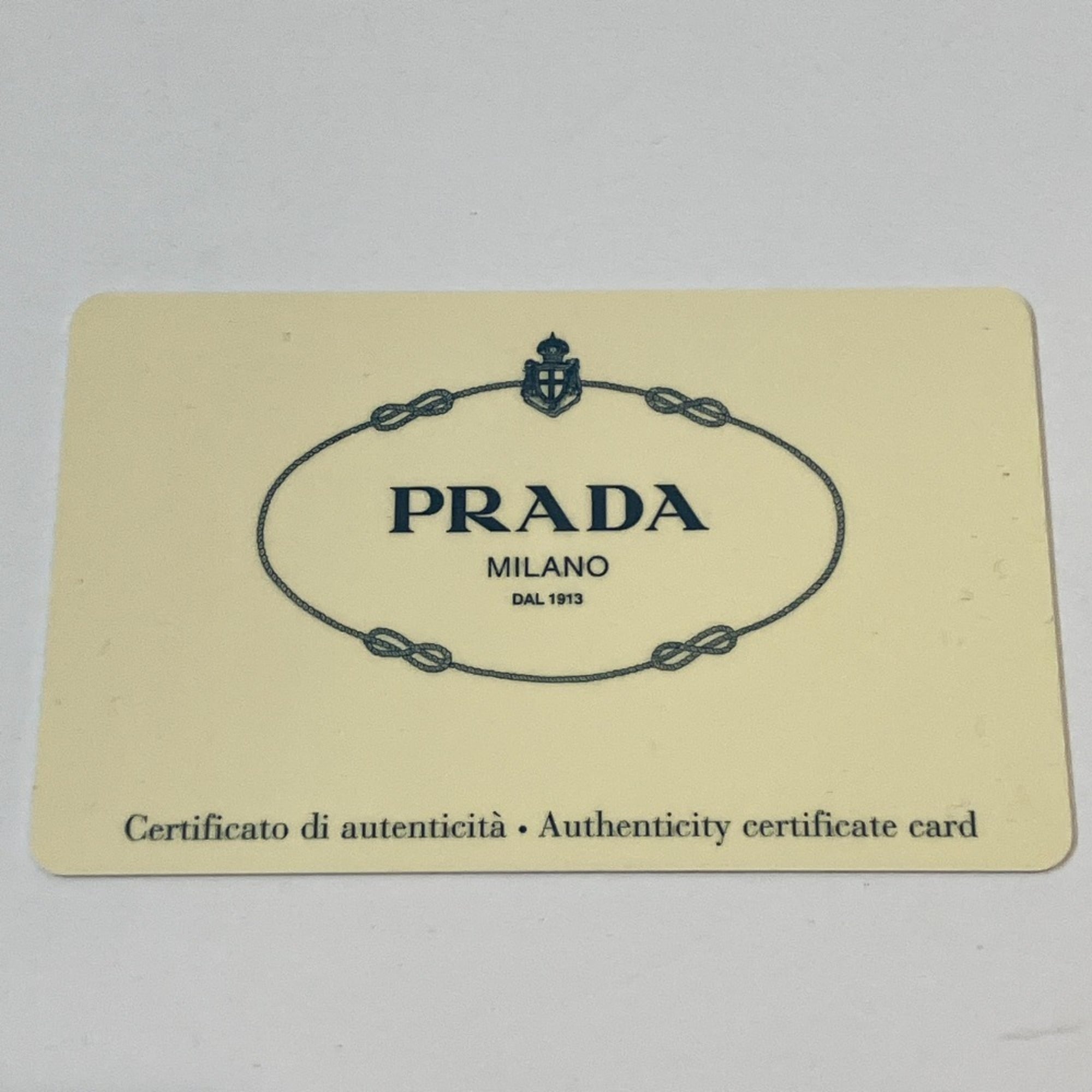 Prada Blue Nylon Handbag (Pre-Owned)