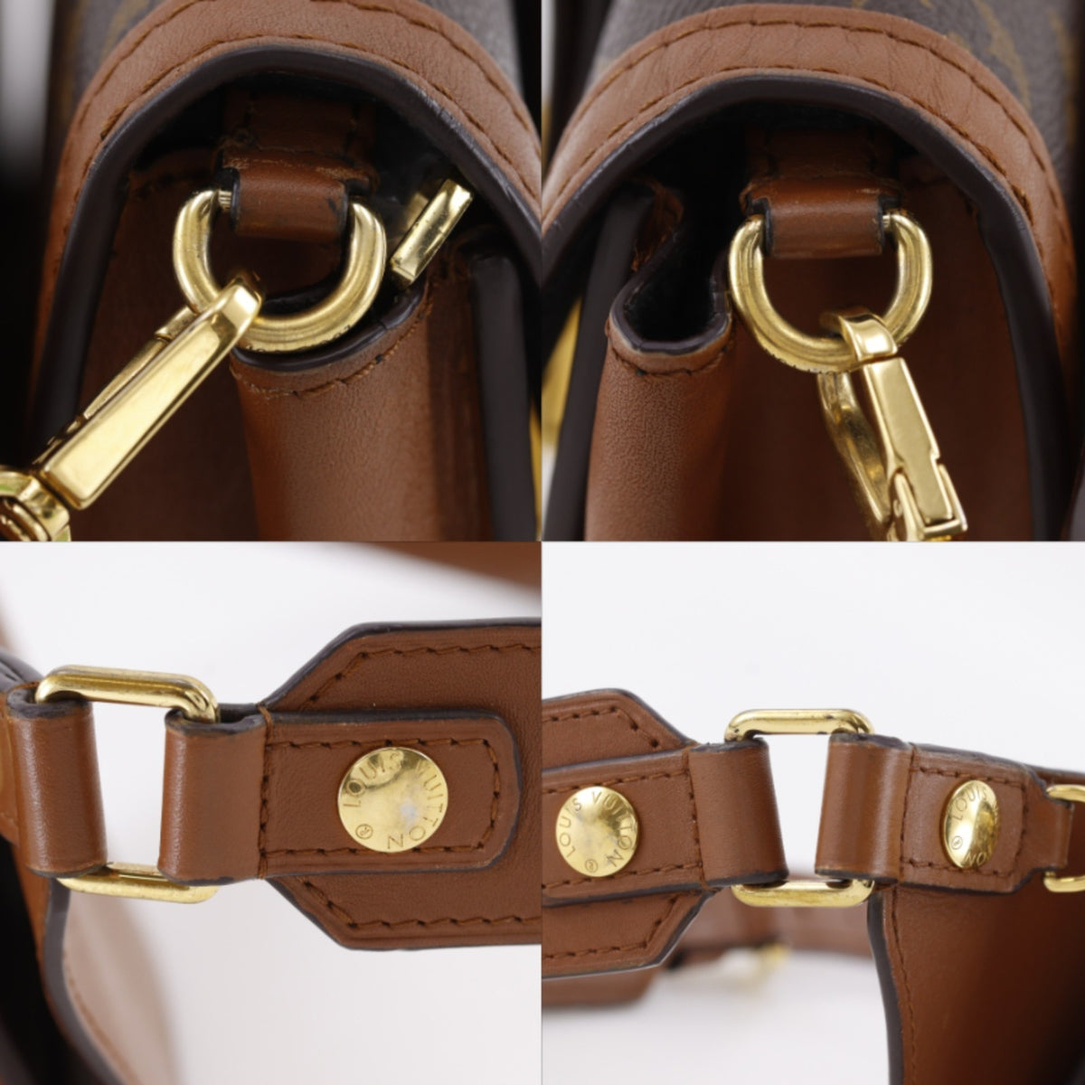 Louis Vuitton Brown Monogram Reverse Monogram Reverse Fanny Pack Sling Bag (Pre-Owned)