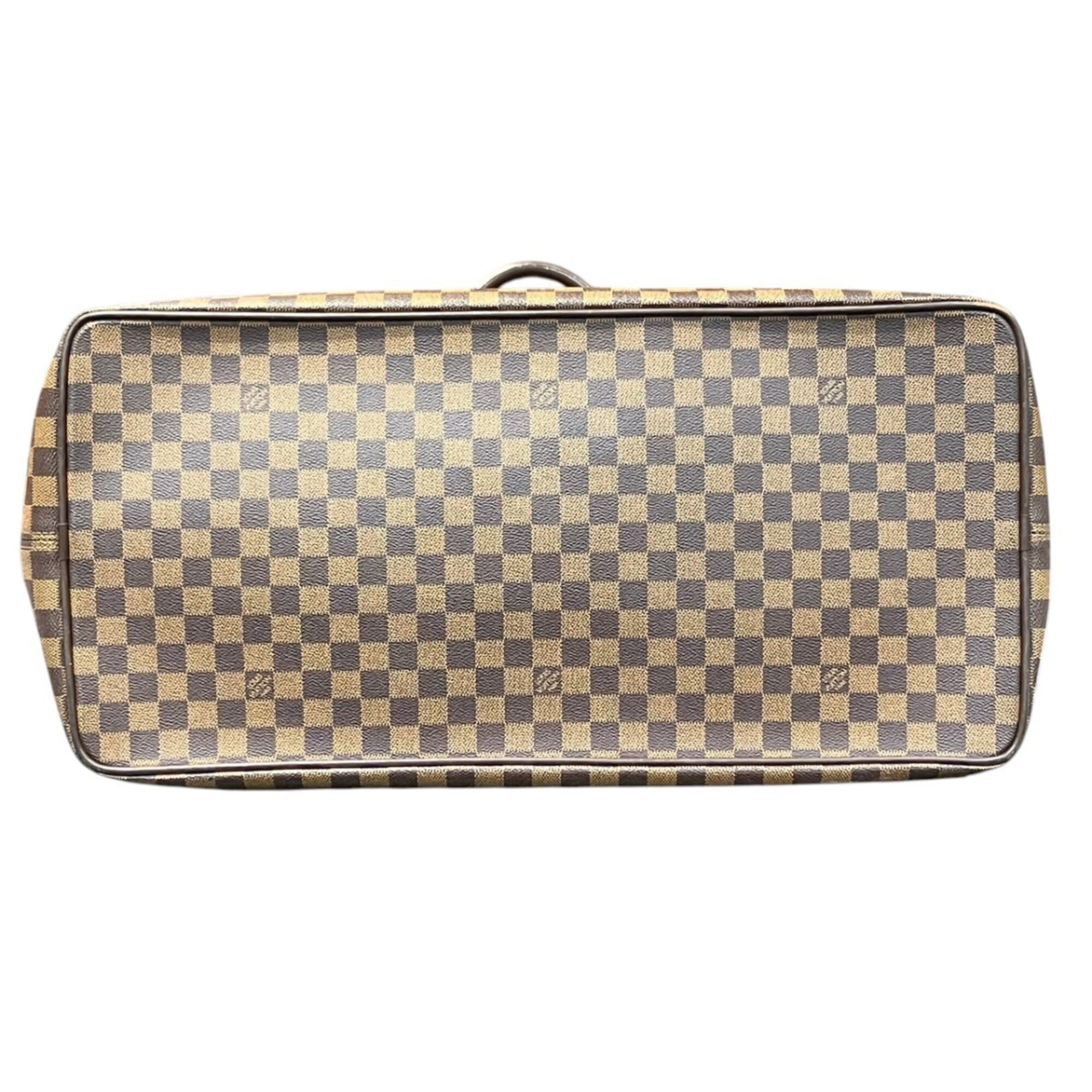 Louis Vuitton Damier Brown Damier Canvas Boston Bag (Pre-Owned)