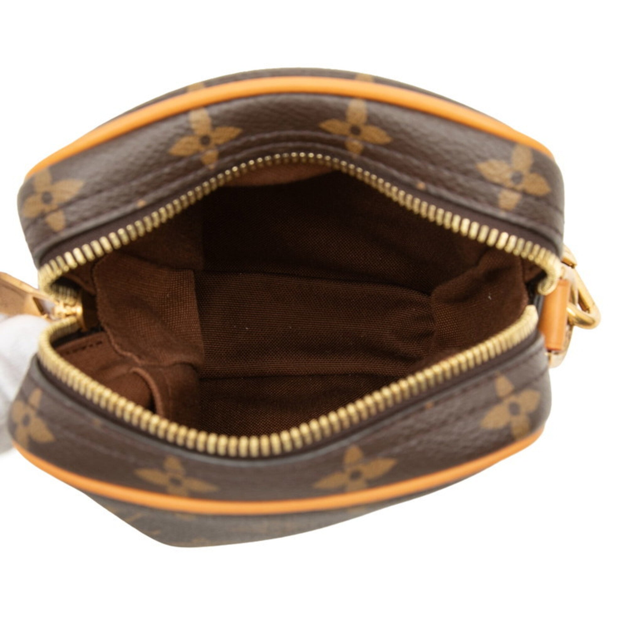 Louis Vuitton Monogram Brown Pvc Leather Handbag Shoulder Bag (Pre-Owned)