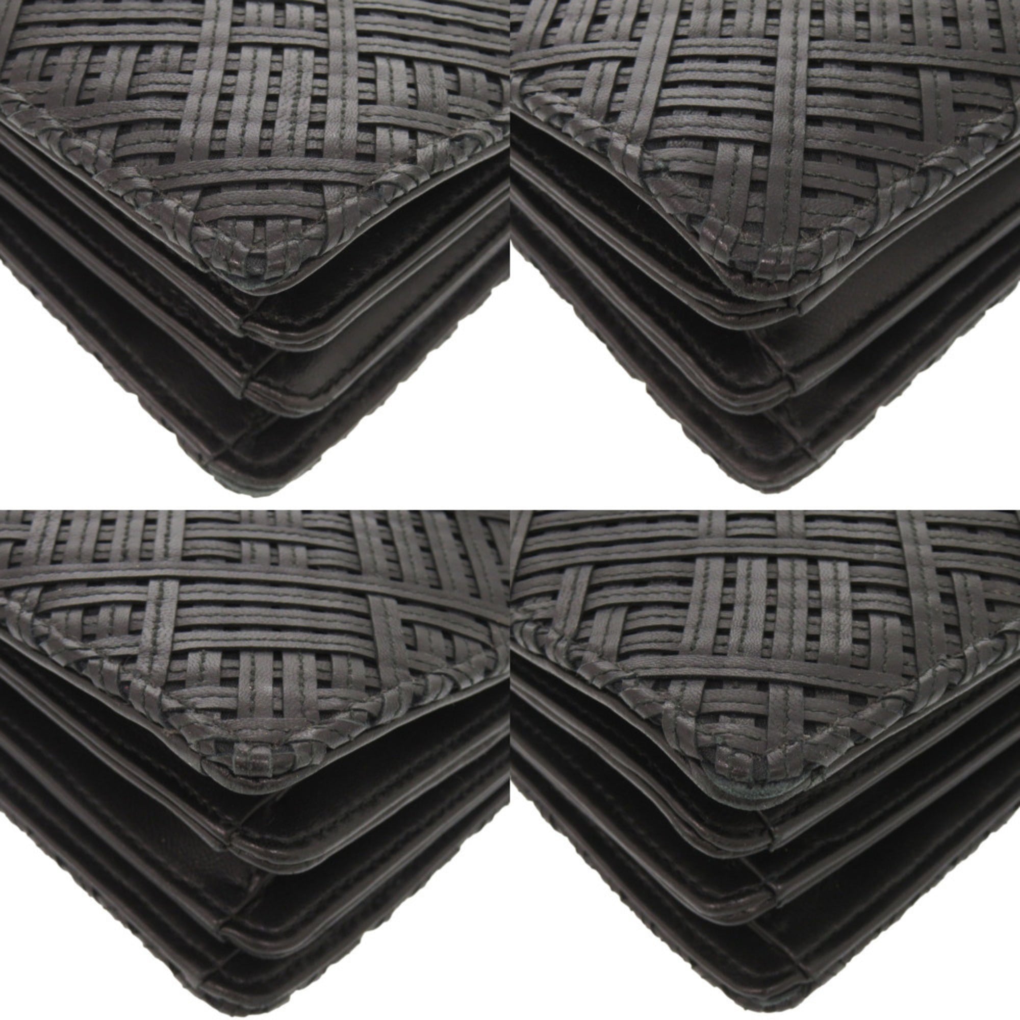 Bottega Veneta Black Leather Handbag (Pre-Owned)