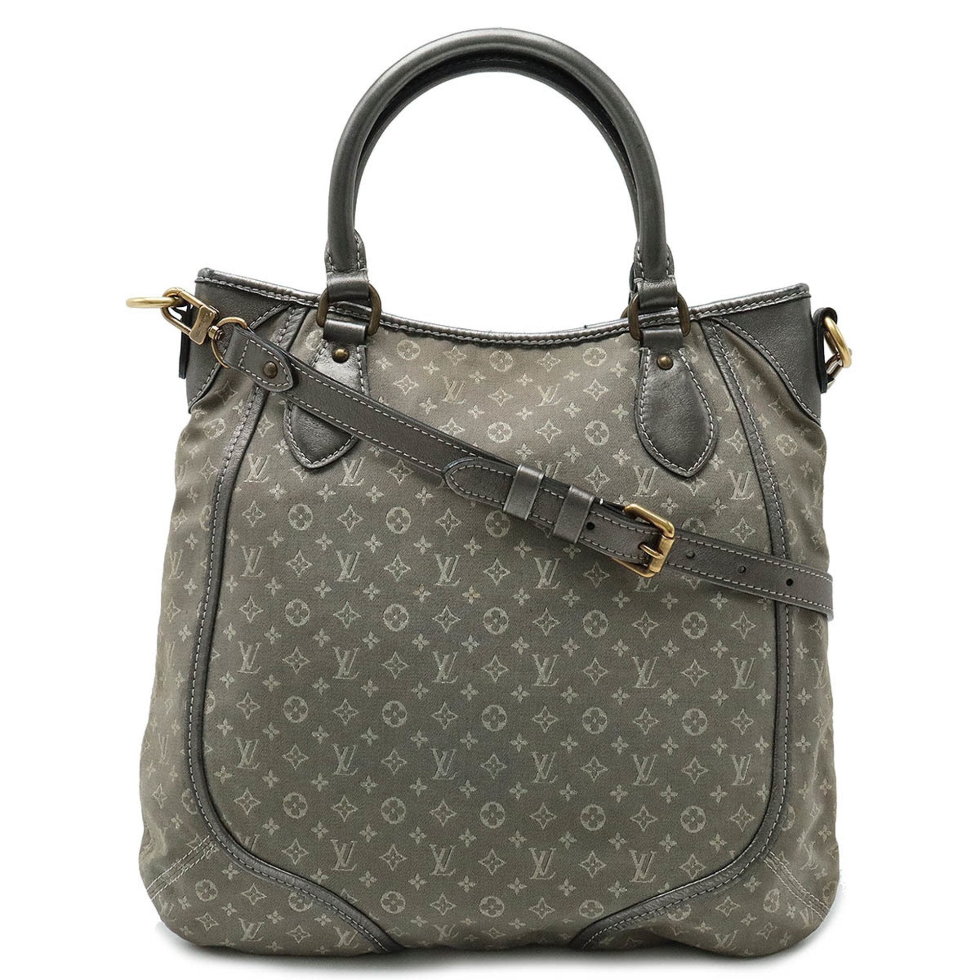 Louis Vuitton Platine Canvas Leather Handbag Shoulder Bag (Pre-Owned)