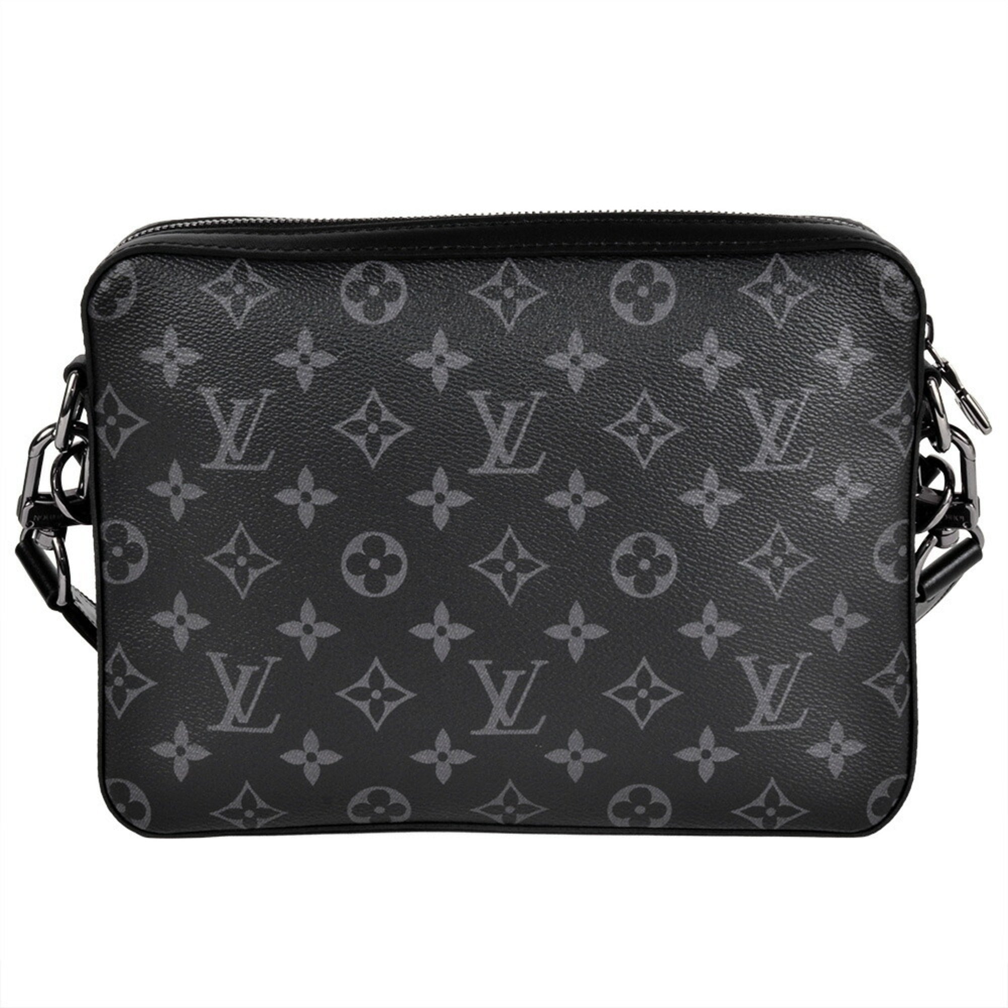 Louis Vuitton Black Monogram Eclipse Shoulder Bag (Pre-Owned)
