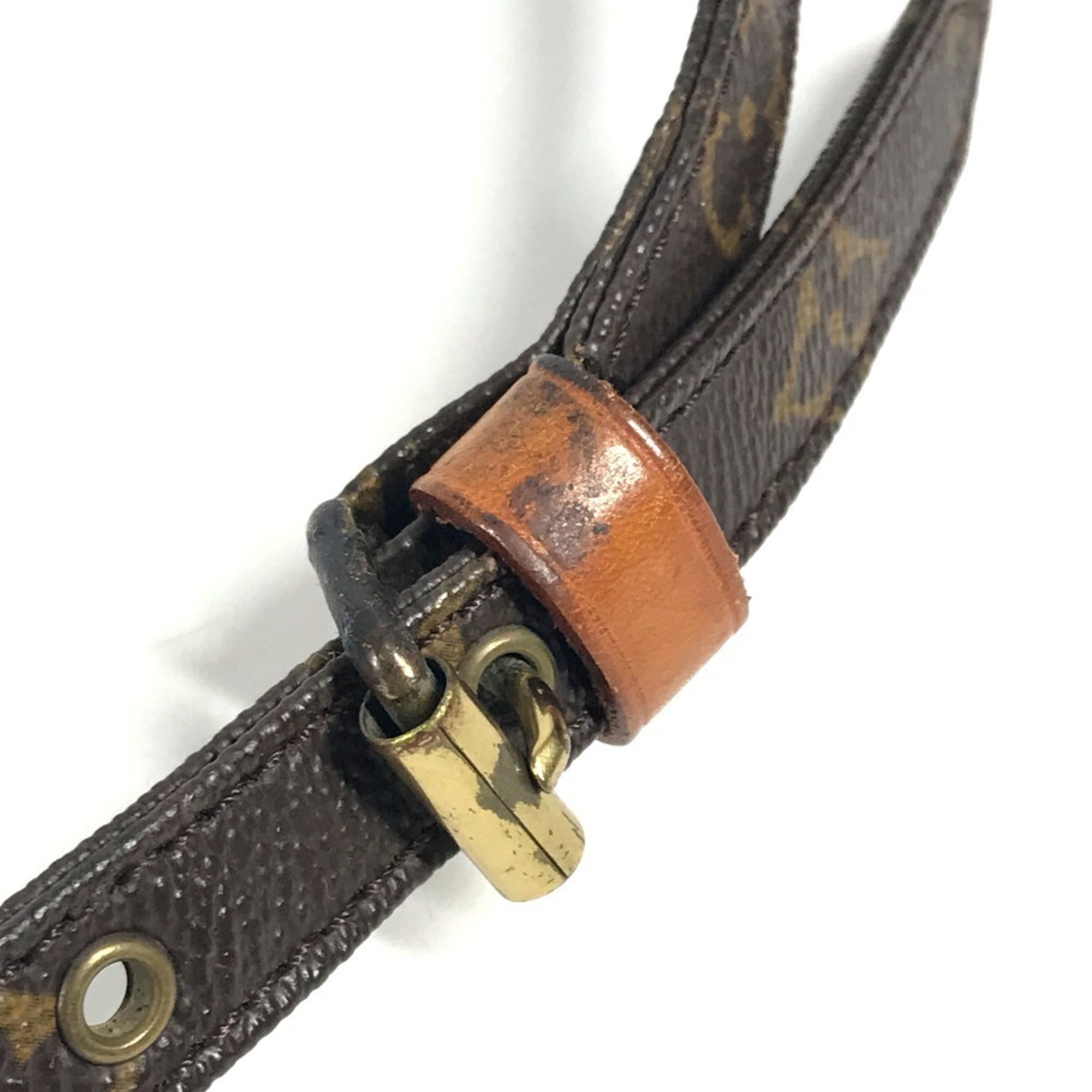 Louis Vuitton Brown Monogram Canvas Pochette Shoulder Bag (Pre-Owned)