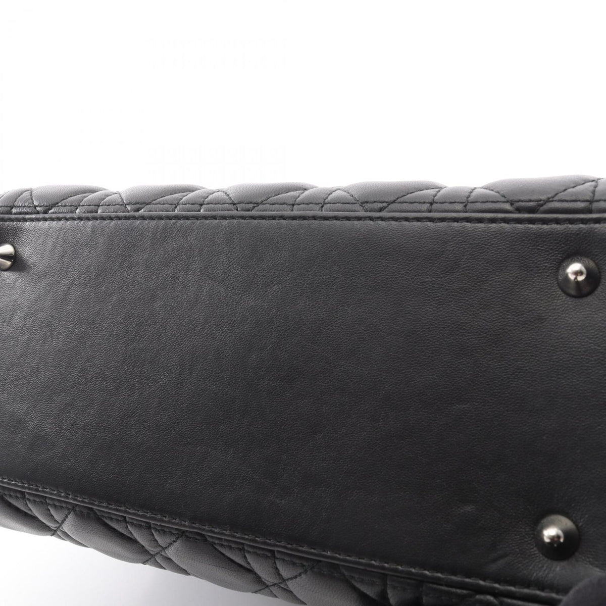 Christian Dior Black Leather Handbag (Pre-Owned)