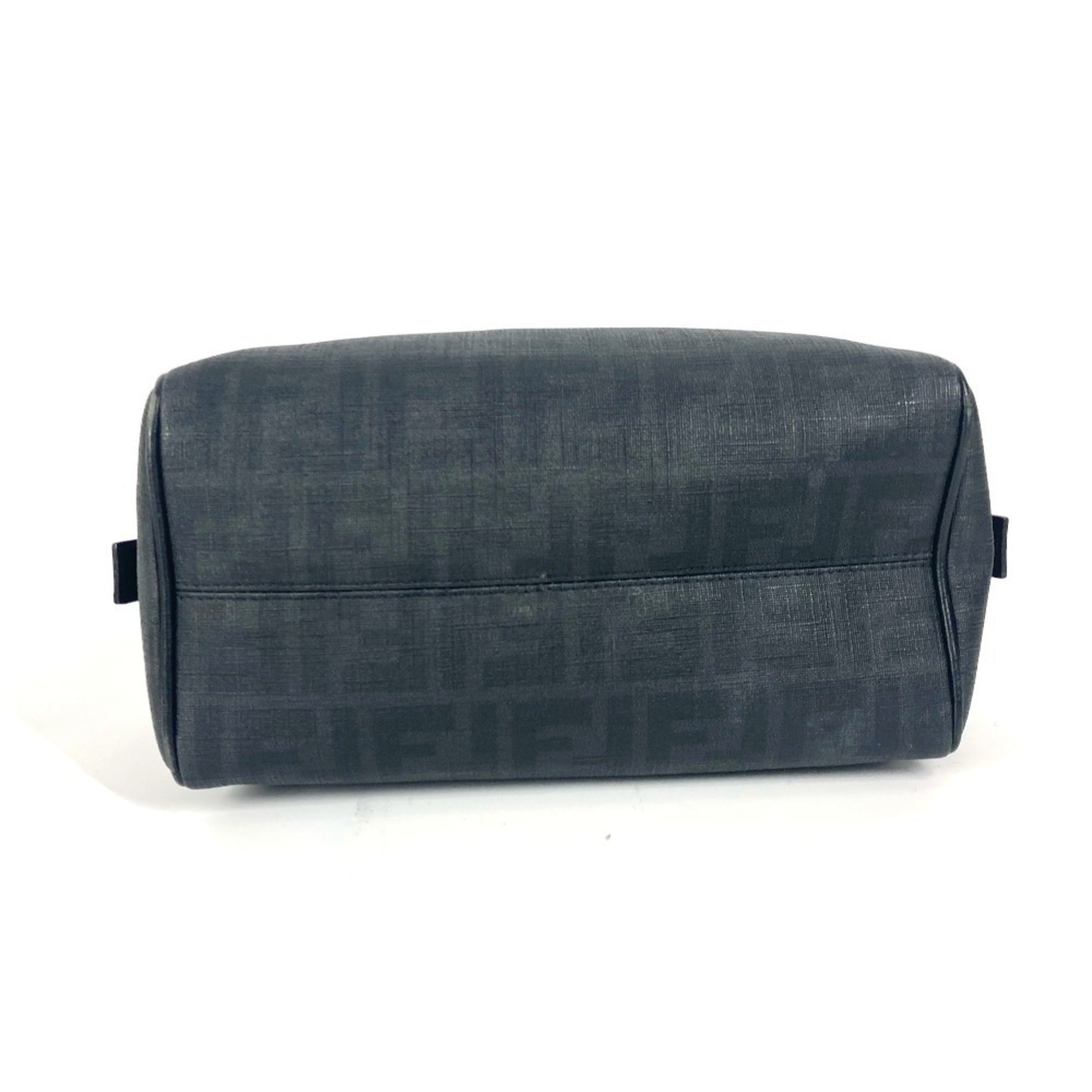Fendi Zucca Black Pvc Pouch (Pre-Owned)