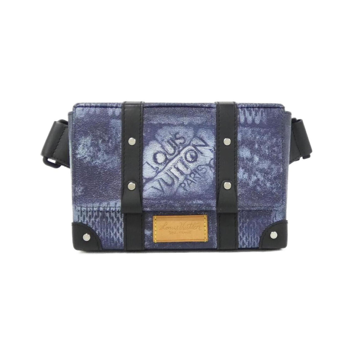 Louis Vuitton Marine Coated Canvas Fanny Pack (Pre-Owned)