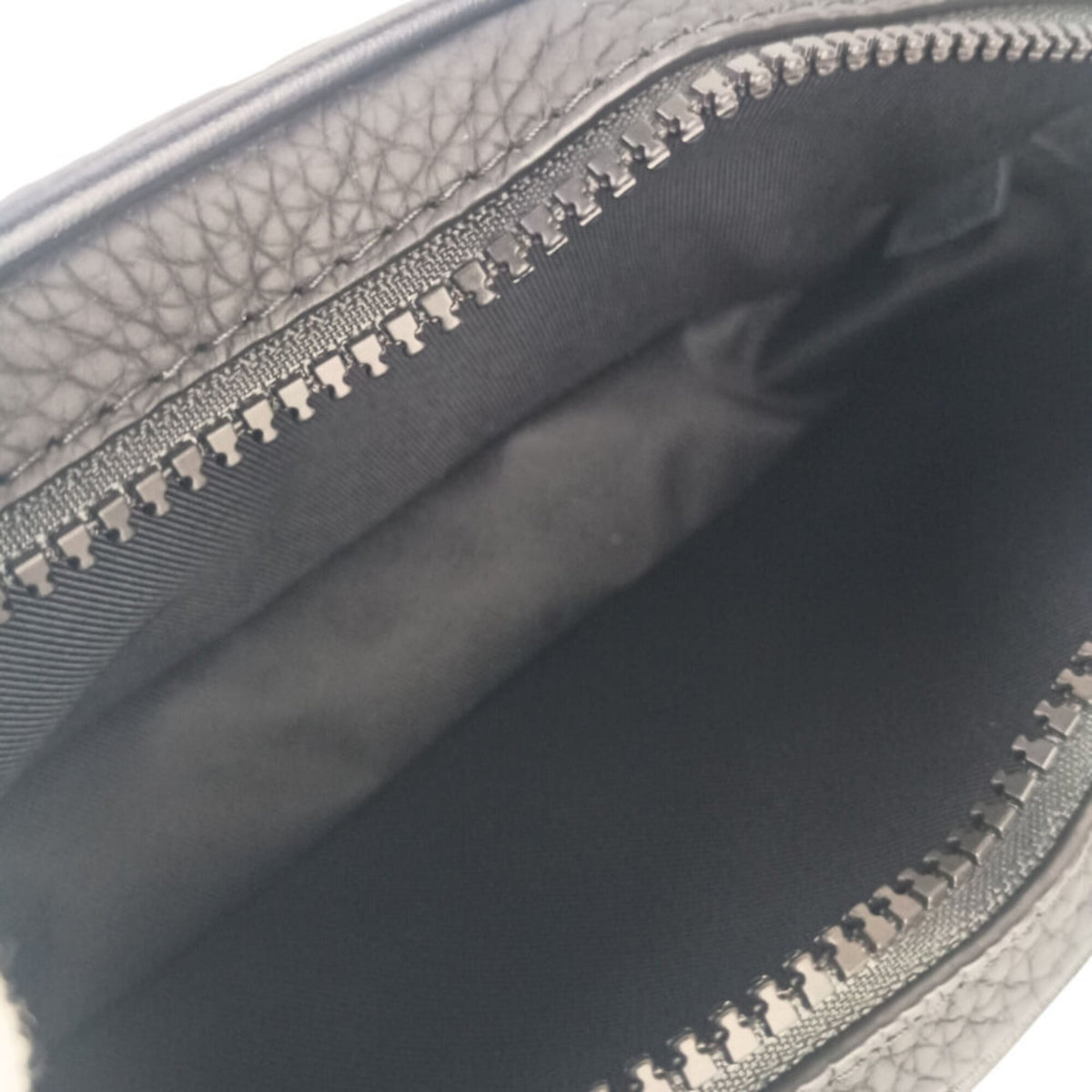 Louis Vuitton Black Orange Leather Sling Bag (Pre-Owned)