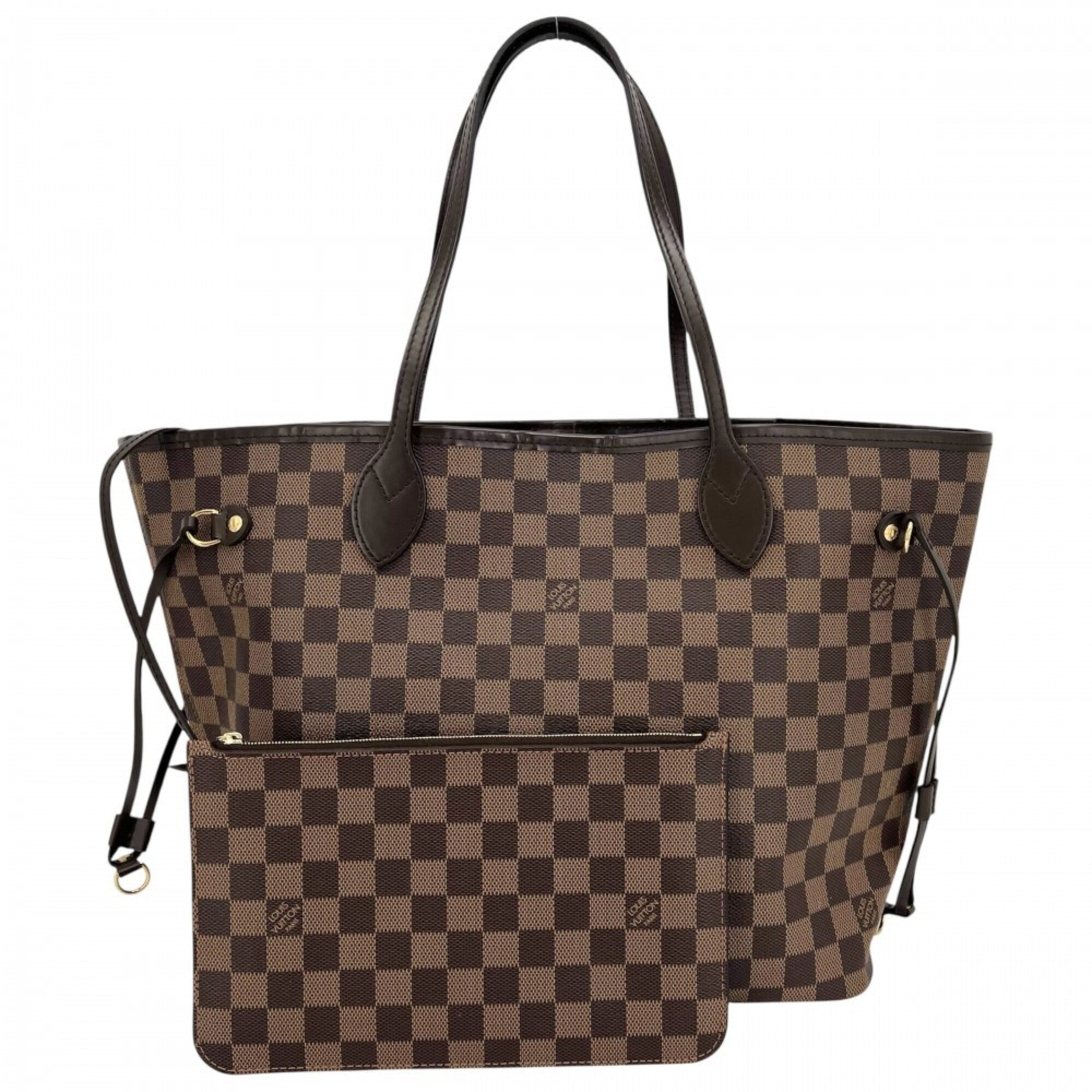 Louis Vuitton Brown Damier Canvas Damier Canvas Handbag Tote Bag (Pre-Owned)