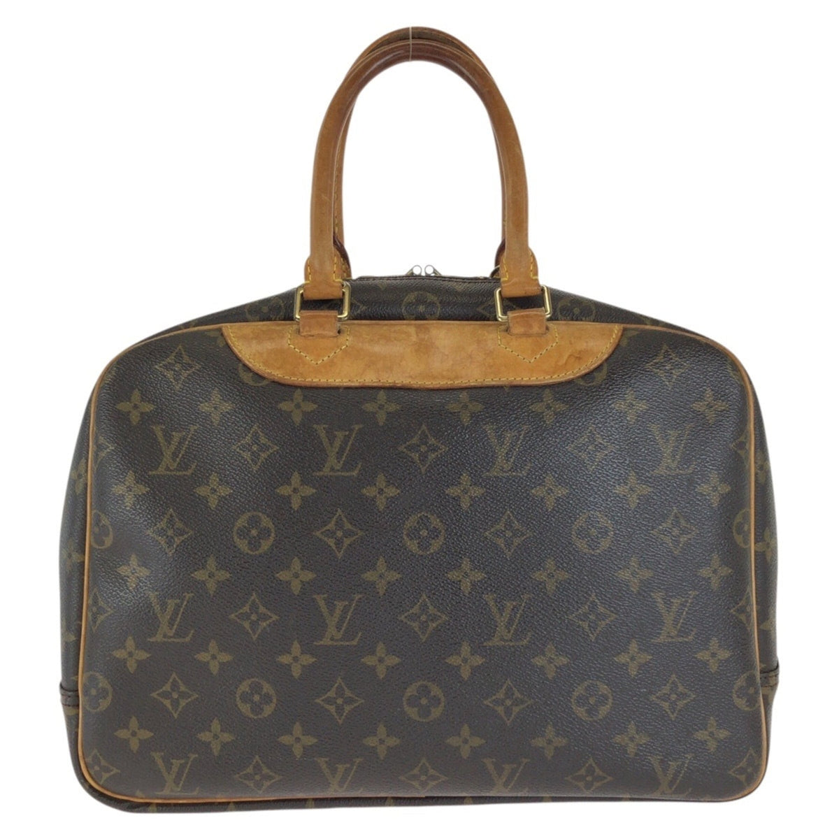 Louis Vuitton Monogram Brown Pvc Leather Handbag (Pre-Owned)