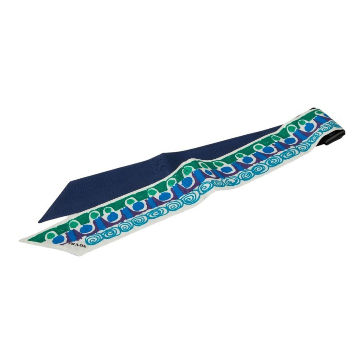 Prada Blue Green Silk (Pre-Owned)