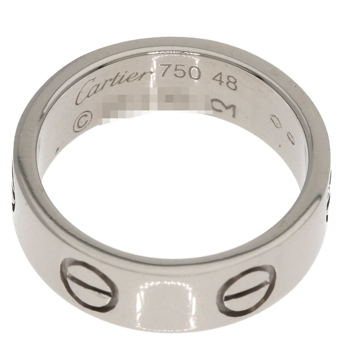 Cartier White Gold (18K) Band Ring (Pre-Owned)