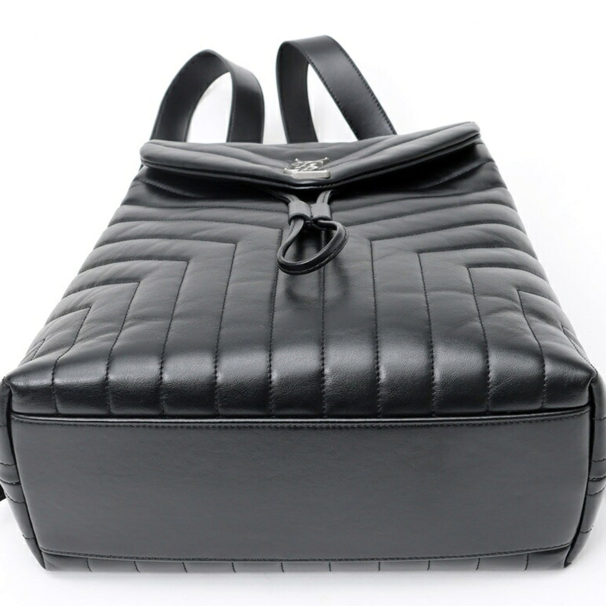 Saint Laurent Black Leather Backpack (Pre-Owned)