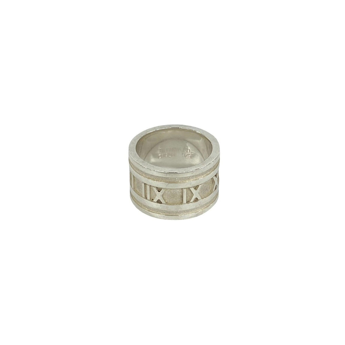 Tiffany Silver Silver 925 Band Ring (Pre-Owned)
