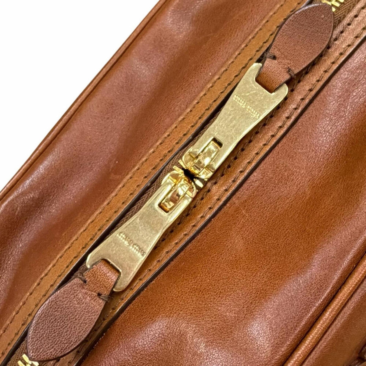 Miu Miu Brown Leather Handbag (Pre-Owned)