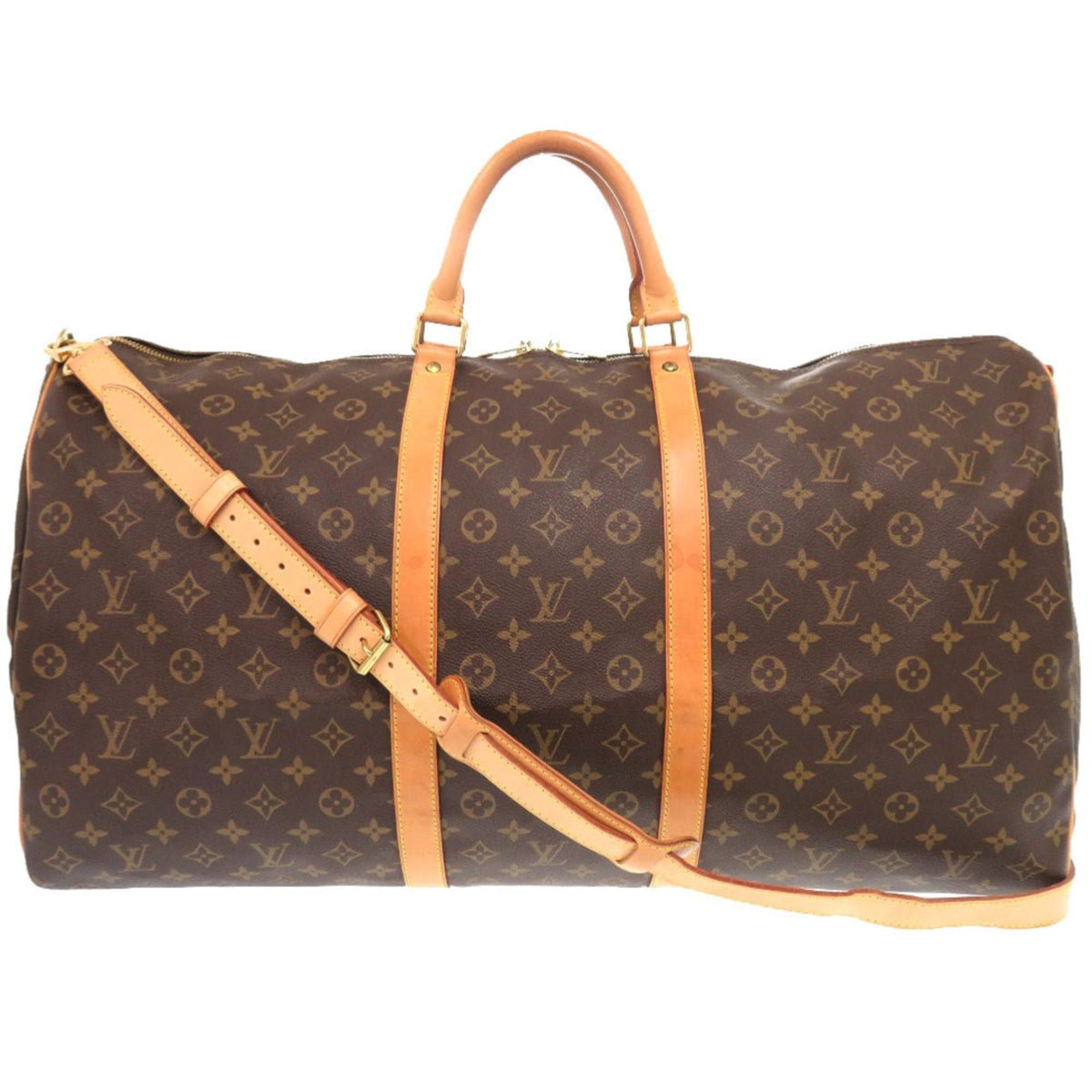 Louis Vuitton Brown Monogram Boston Bag (Pre-Owned)