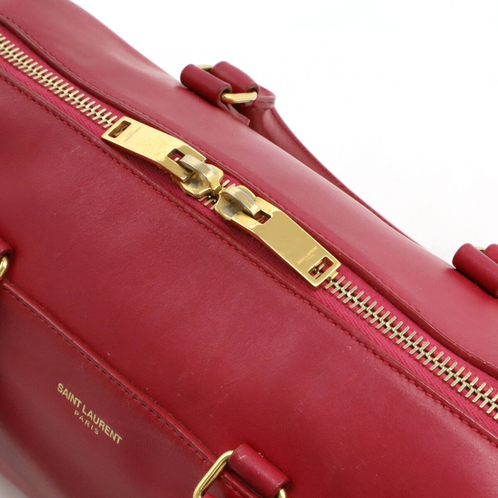 Yves Saint Laurent Pink Leather Handbag (Pre-Owned)