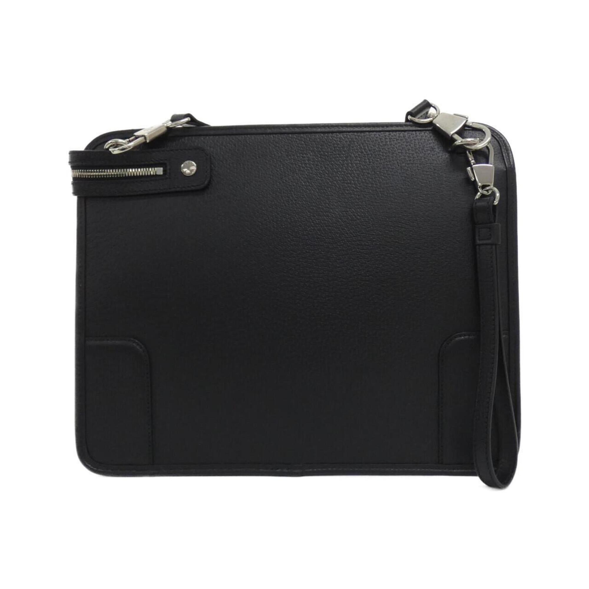 Gucci Black Leather Shoulder Bag (Pre-Owned)