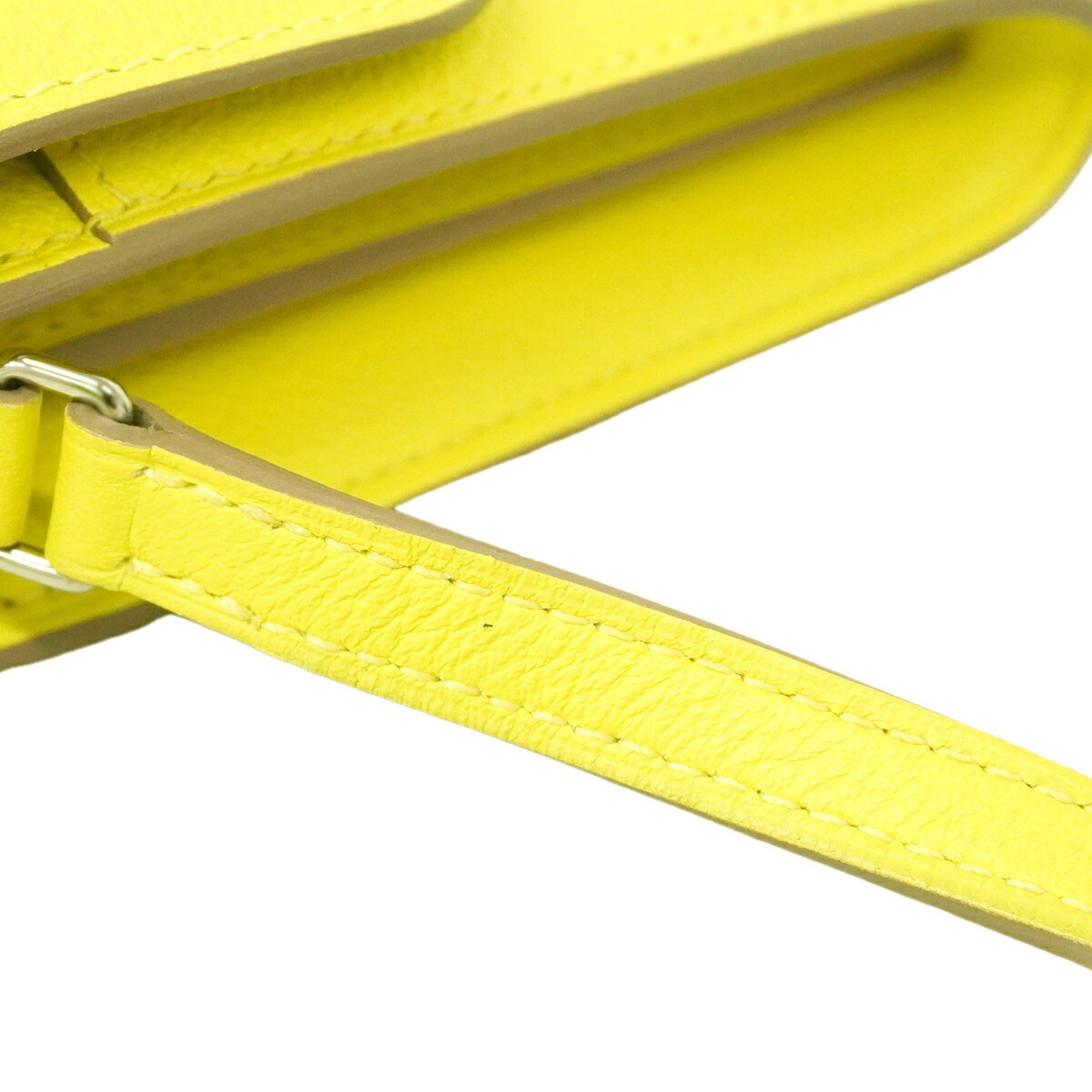 Hermes Lime Chain/Shoulder Wallet (Pre-Owned)