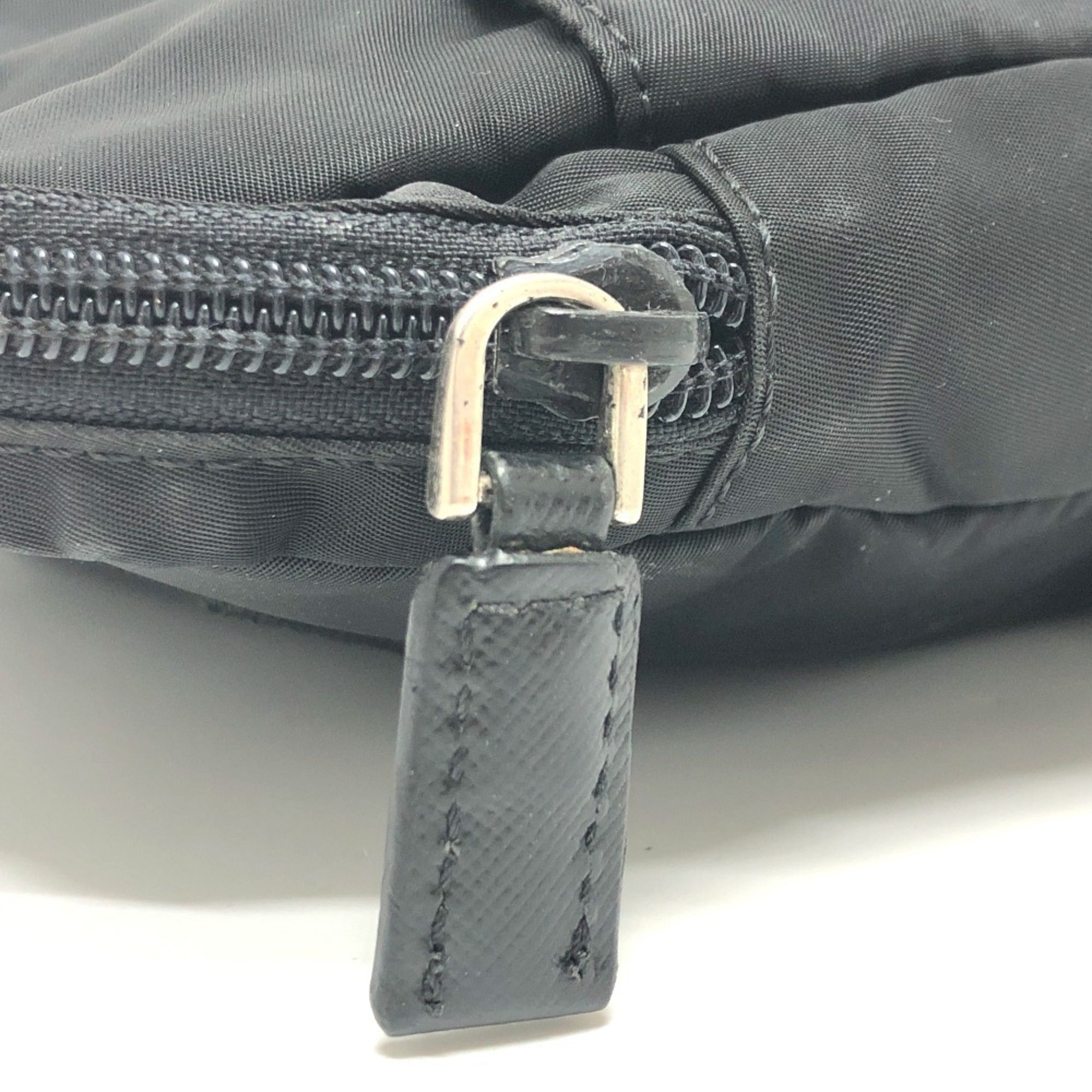 Prada Black Nylon Clutch Bag (Pre-Owned)