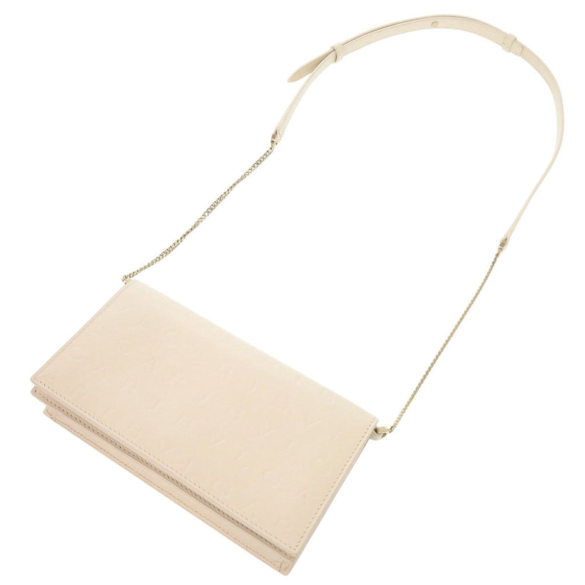 Bvlgari Ivory Leather Shoulder Bag (Pre-Owned)